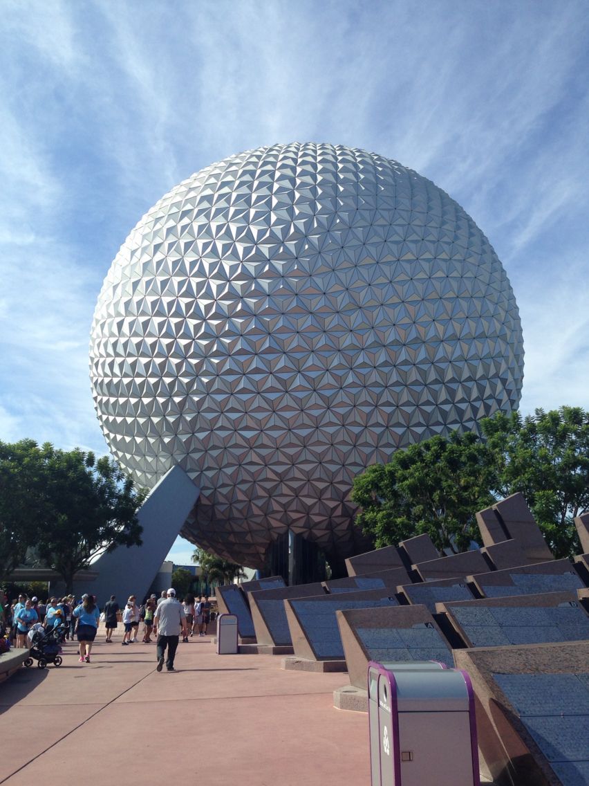 Spaceship Earth Epcot Disney, 852x1136 Full HD Verticale, Smartphone