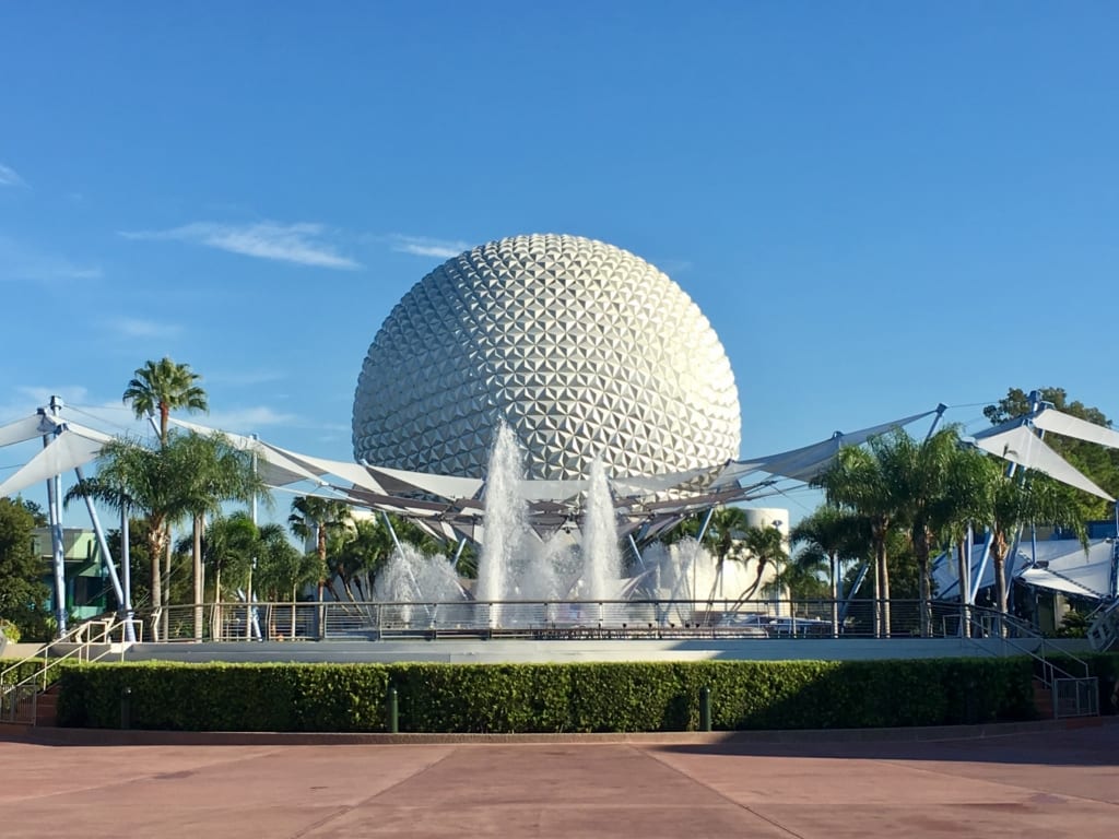 Sfera Spaceship Earth Epcot, 1024x768 HD, Laptop