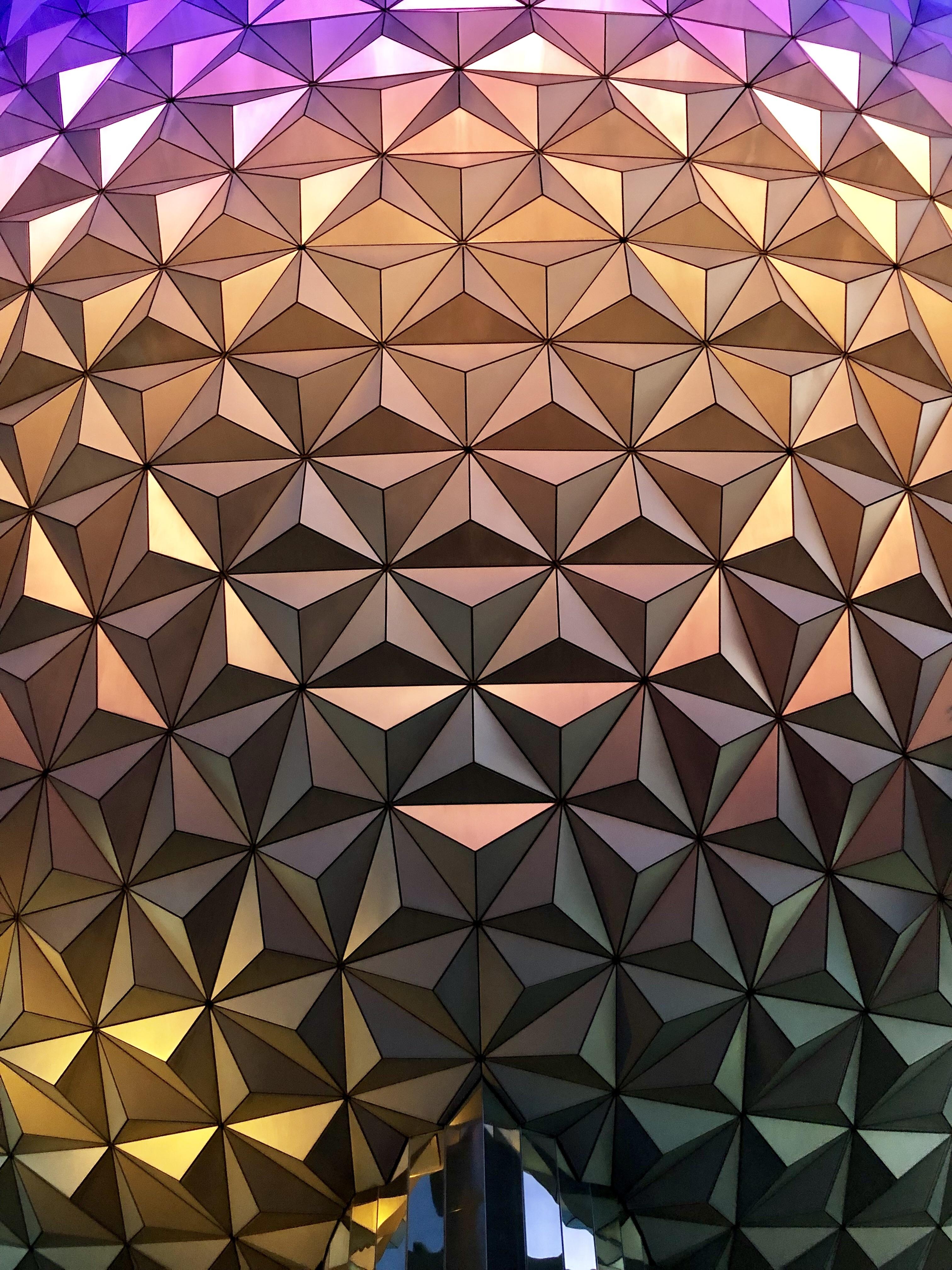 Sfera geodetica Epcot Spaceship Earth, 3024x4032 Full HD Verticale, iPhone