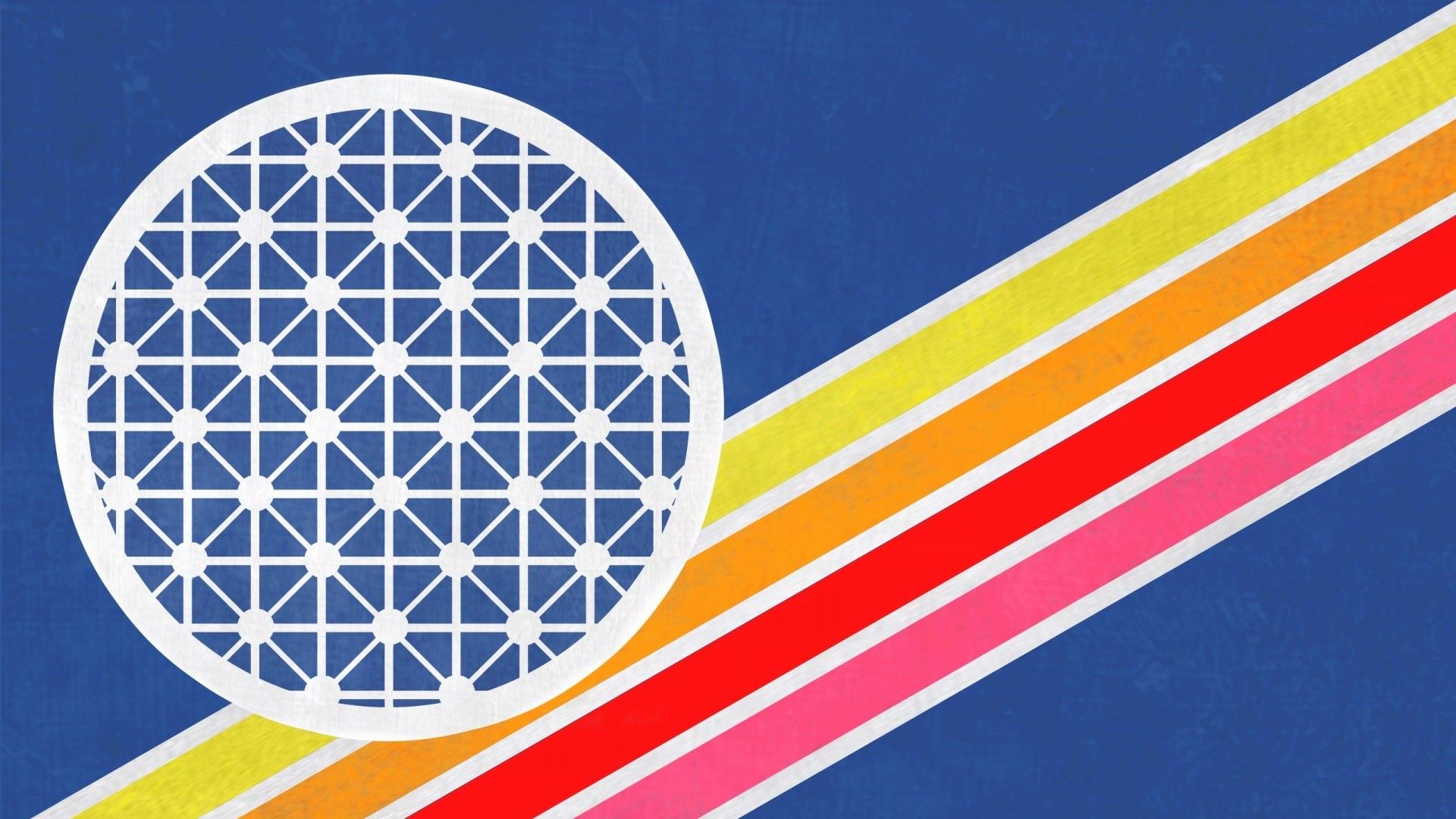 Epcot Spaceship Earth sfera stilizzata, 1920x1080 Full HD, Desktop