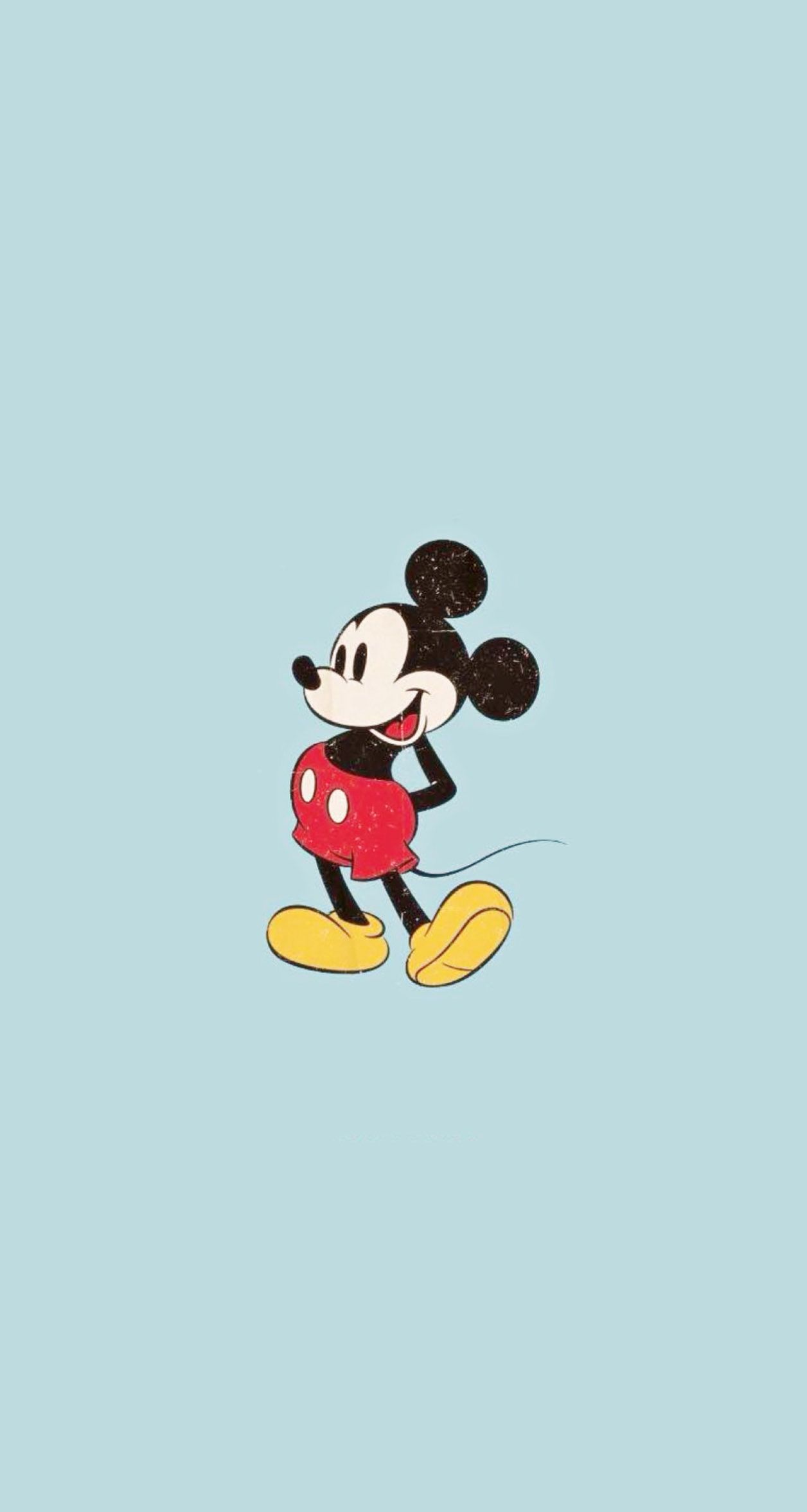 Topolino Disney sfondo azzurro, 1256x2353 Full HD Verticale, Samsung Galaxy