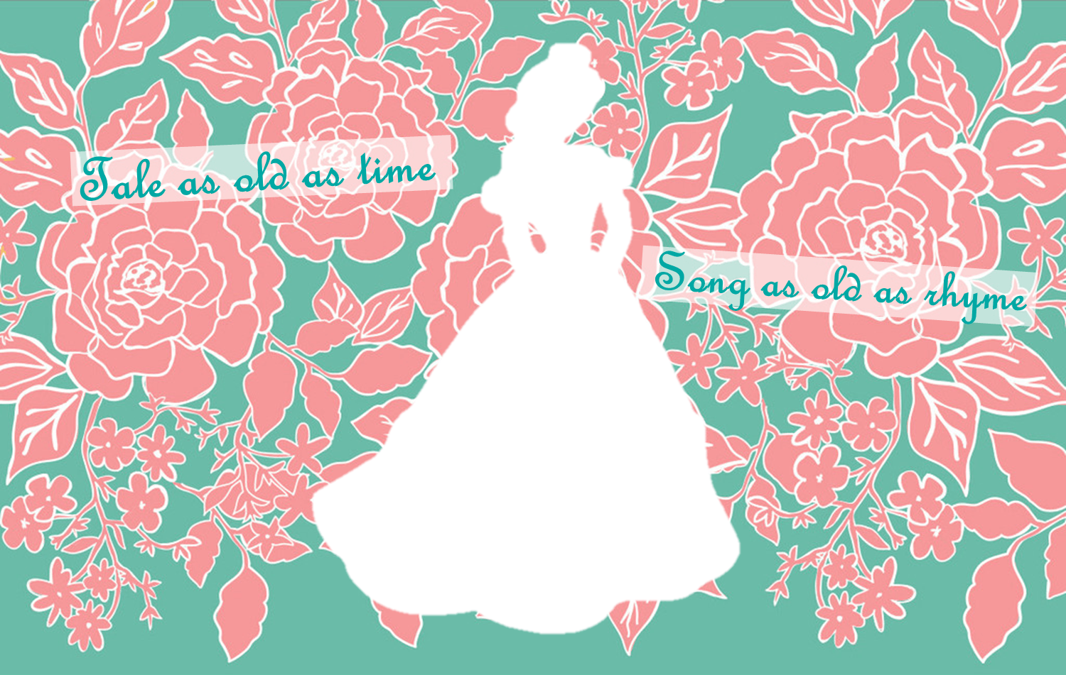 Belle silhouette fiori rosa, 1500x951 720p, ROG Asus Laptop