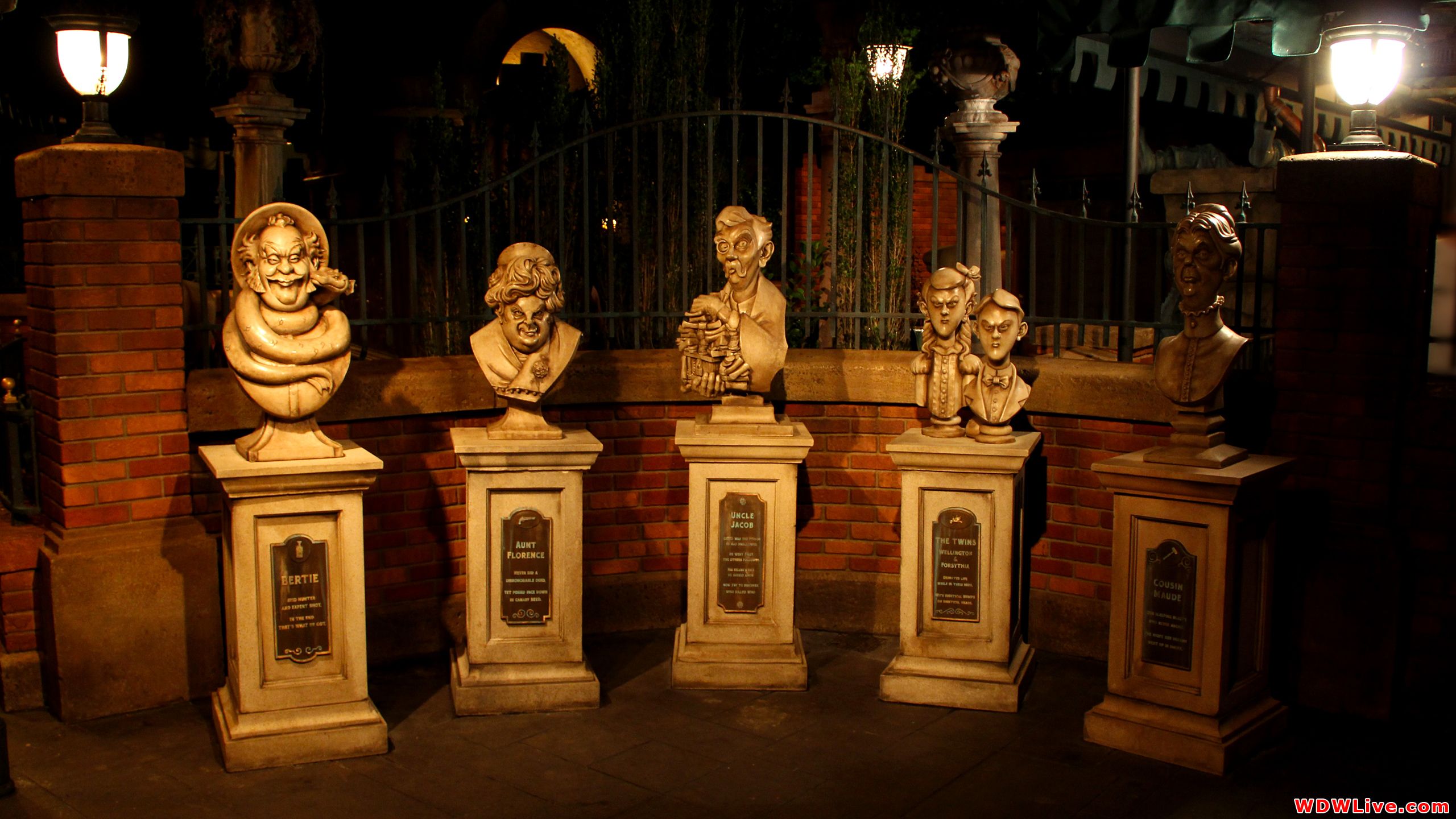 Busti cantanti Haunted Mansion Disney, 2560x1440 1440p, Desktop