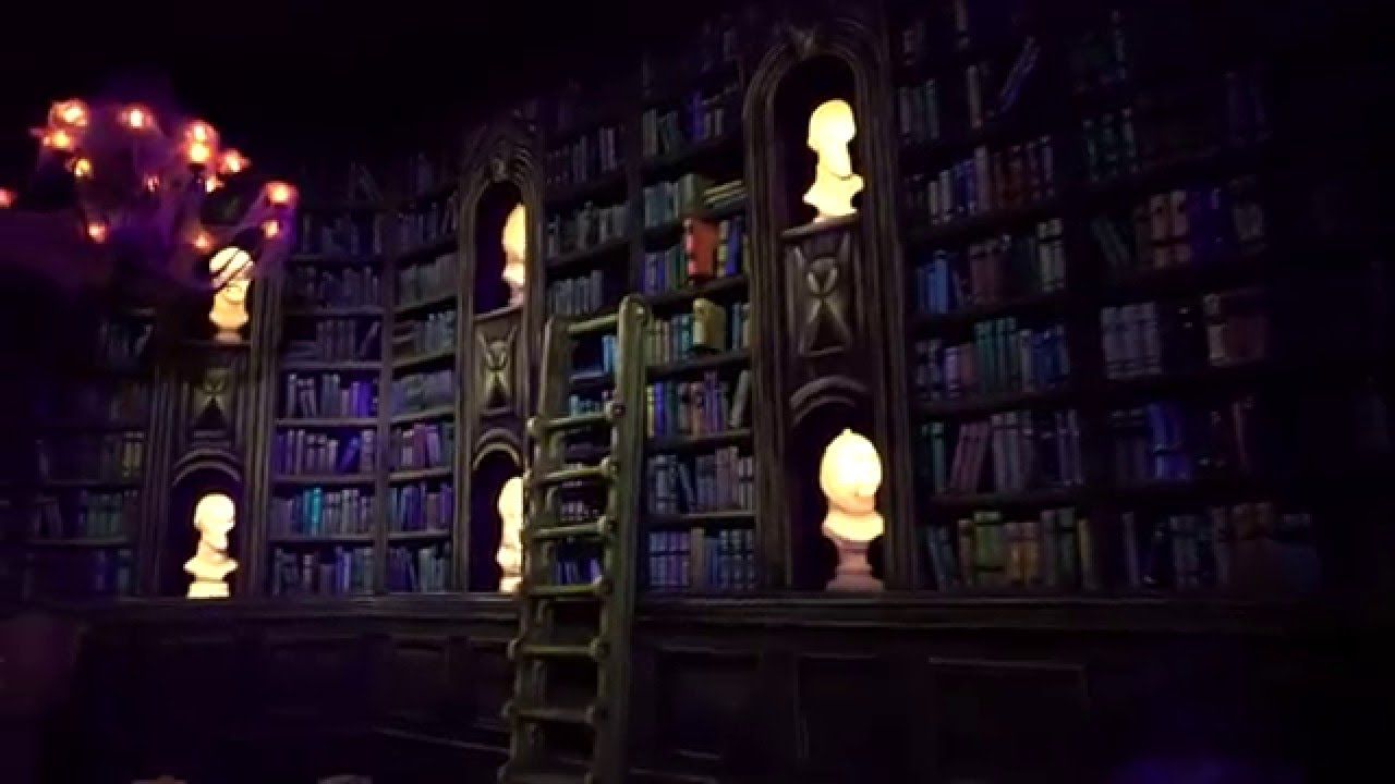 Biblioteca infestata Maniero Stregato, 1280x720 720p, Monitor Gaming