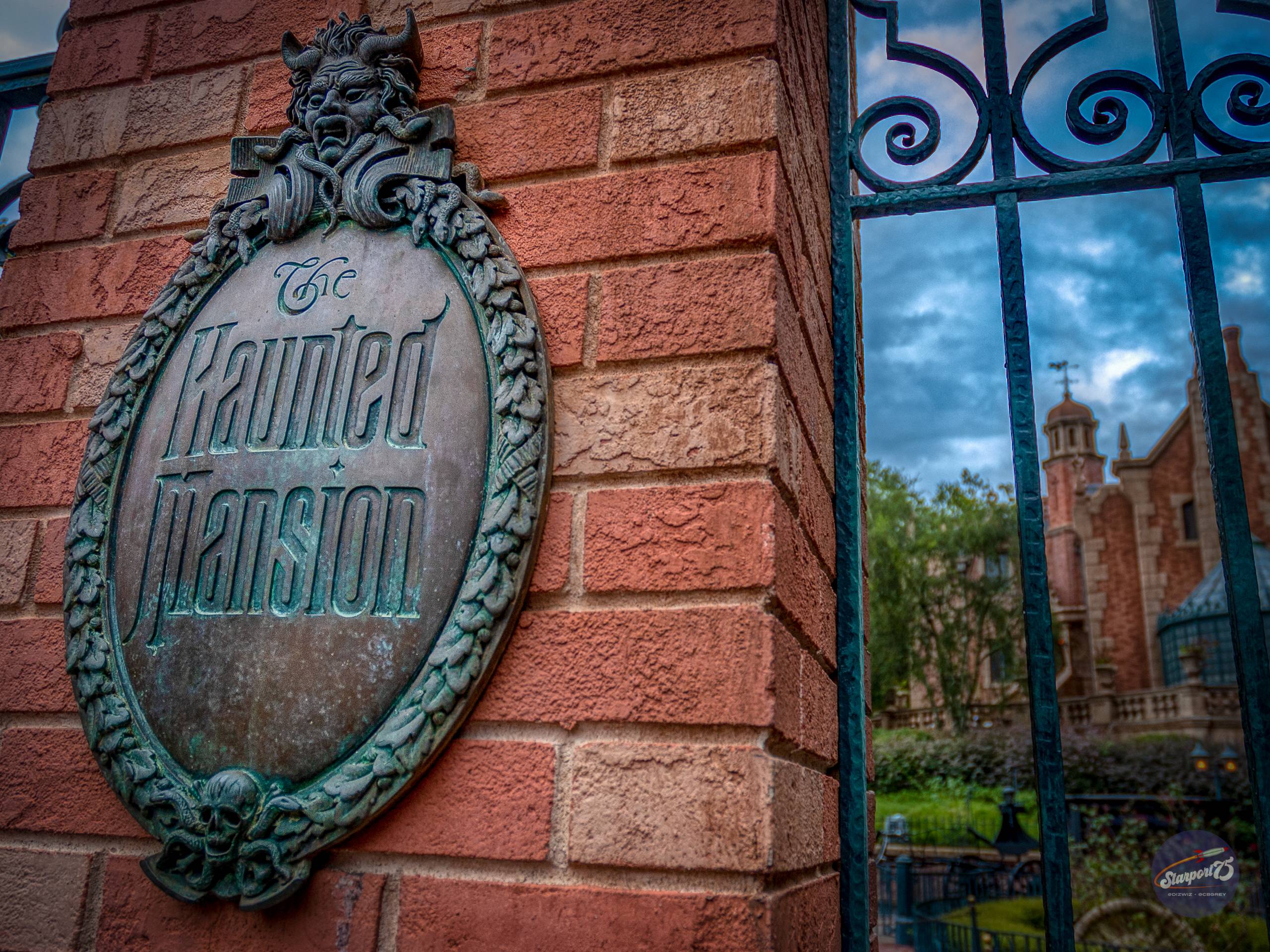 Insegna Haunted Mansion Disney, 2560x1920 2K, PC