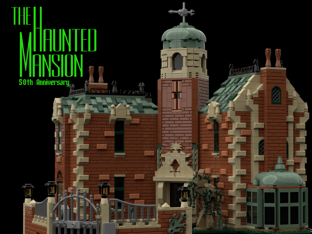 LEGO Haunted Mansion Disney, mattoncini, 1024x768 HD, PC Desktop