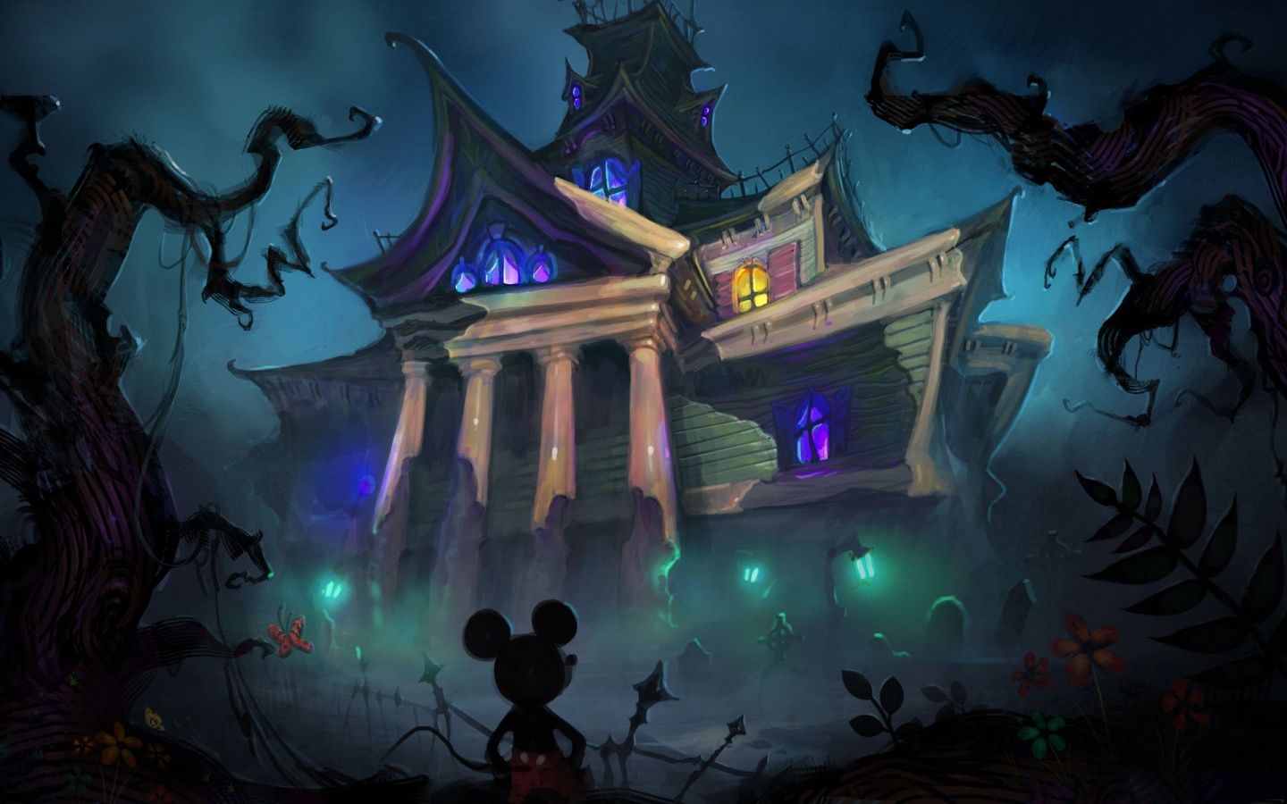 Epic Mickey maniero stregato, 1440x900 720p, PC
