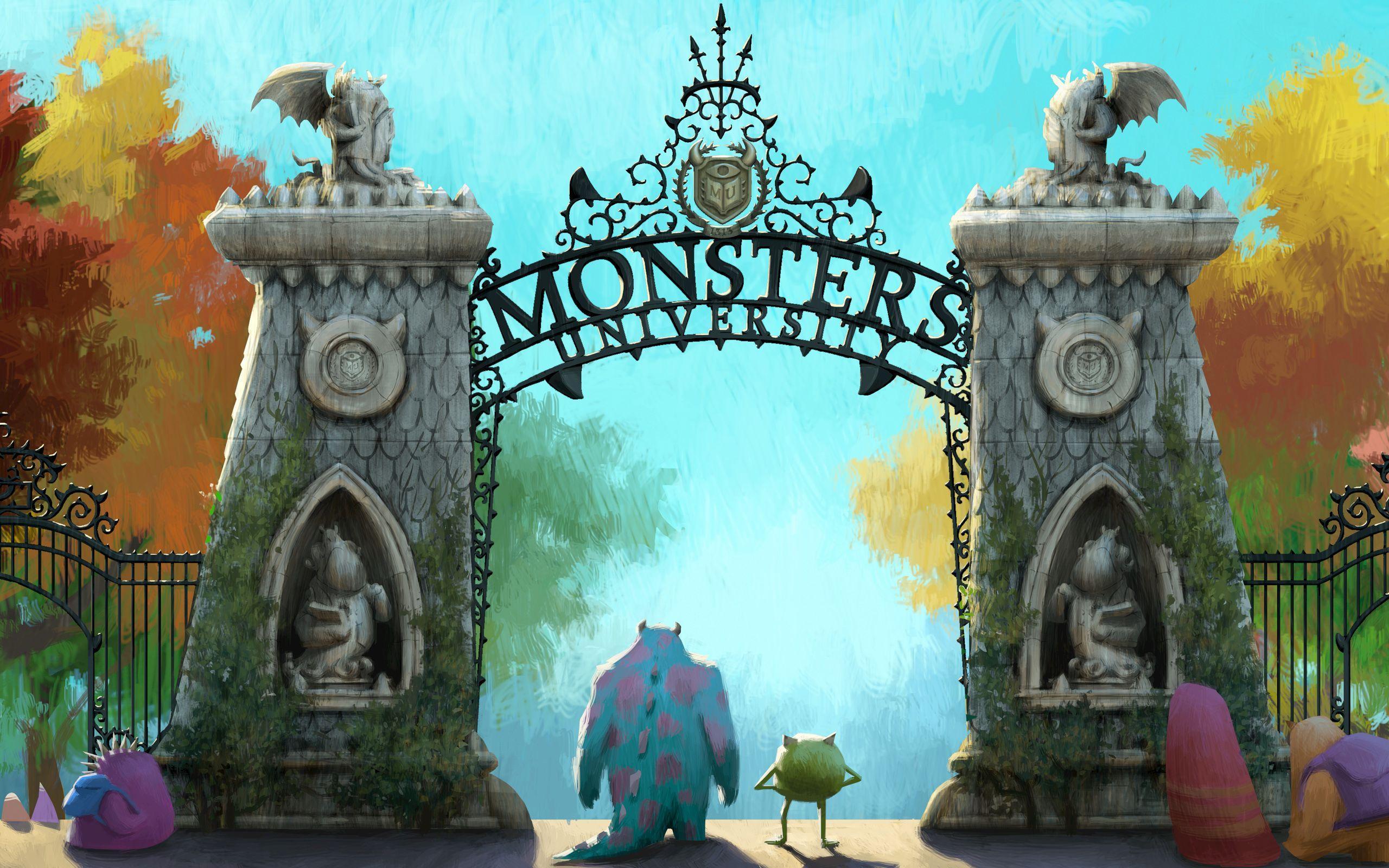 Monsters University cancello ingresso, 2560x1600 2K+, MacBook Pro