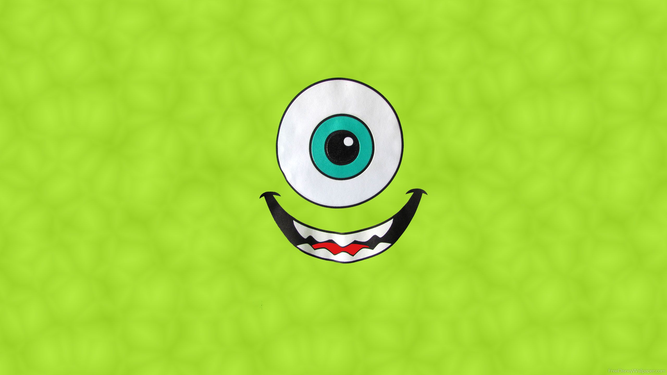 Mike Wazowski Monsters Inc, 2560x1440 2K, Desktop