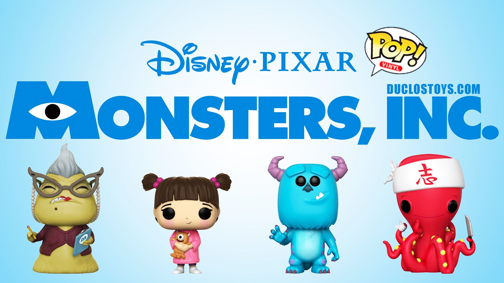 Funko Pop Monsters Inc, 1920x1080 Full HD, PC Desktop