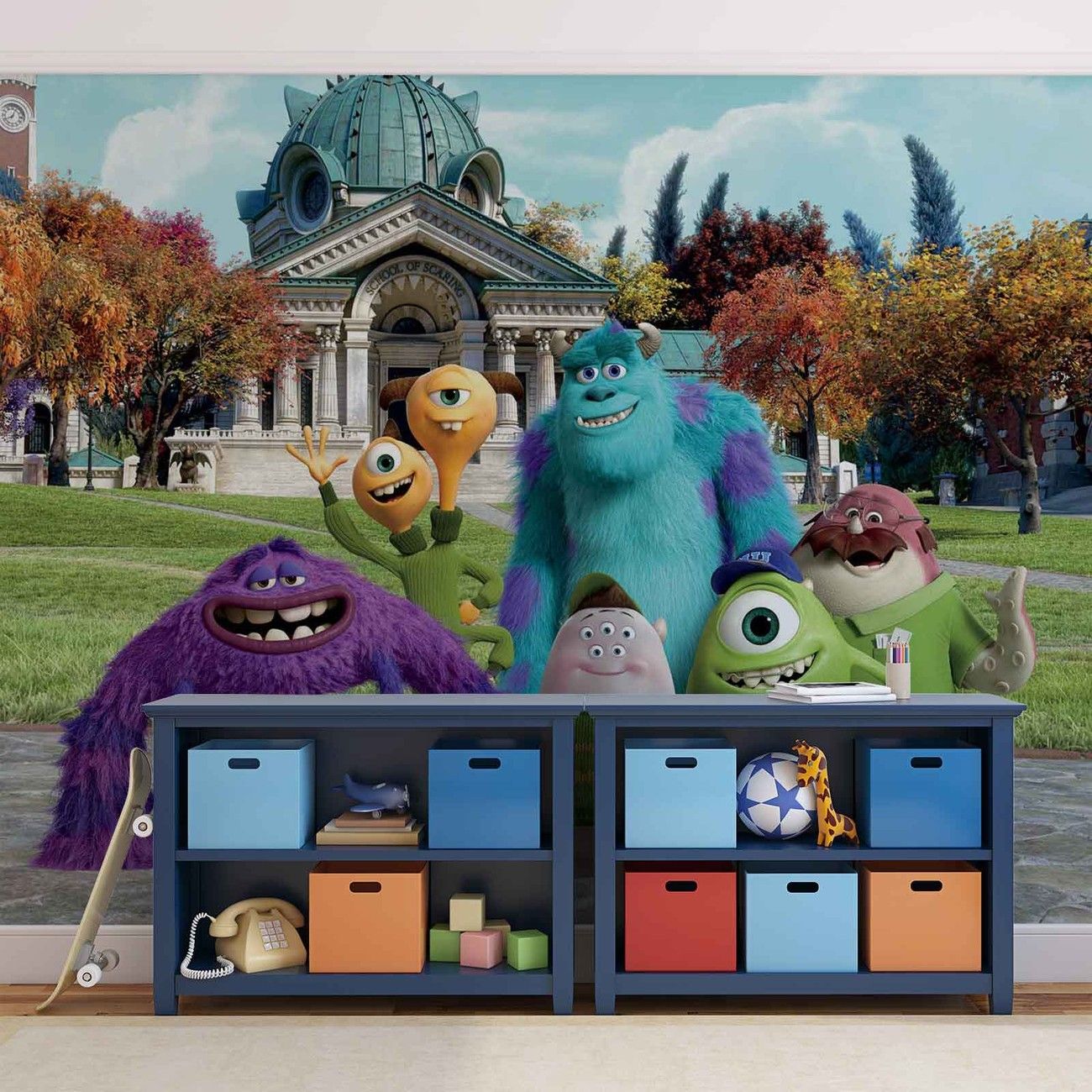 Personaggi Monsters University campus, 1300x1300 720p, PC