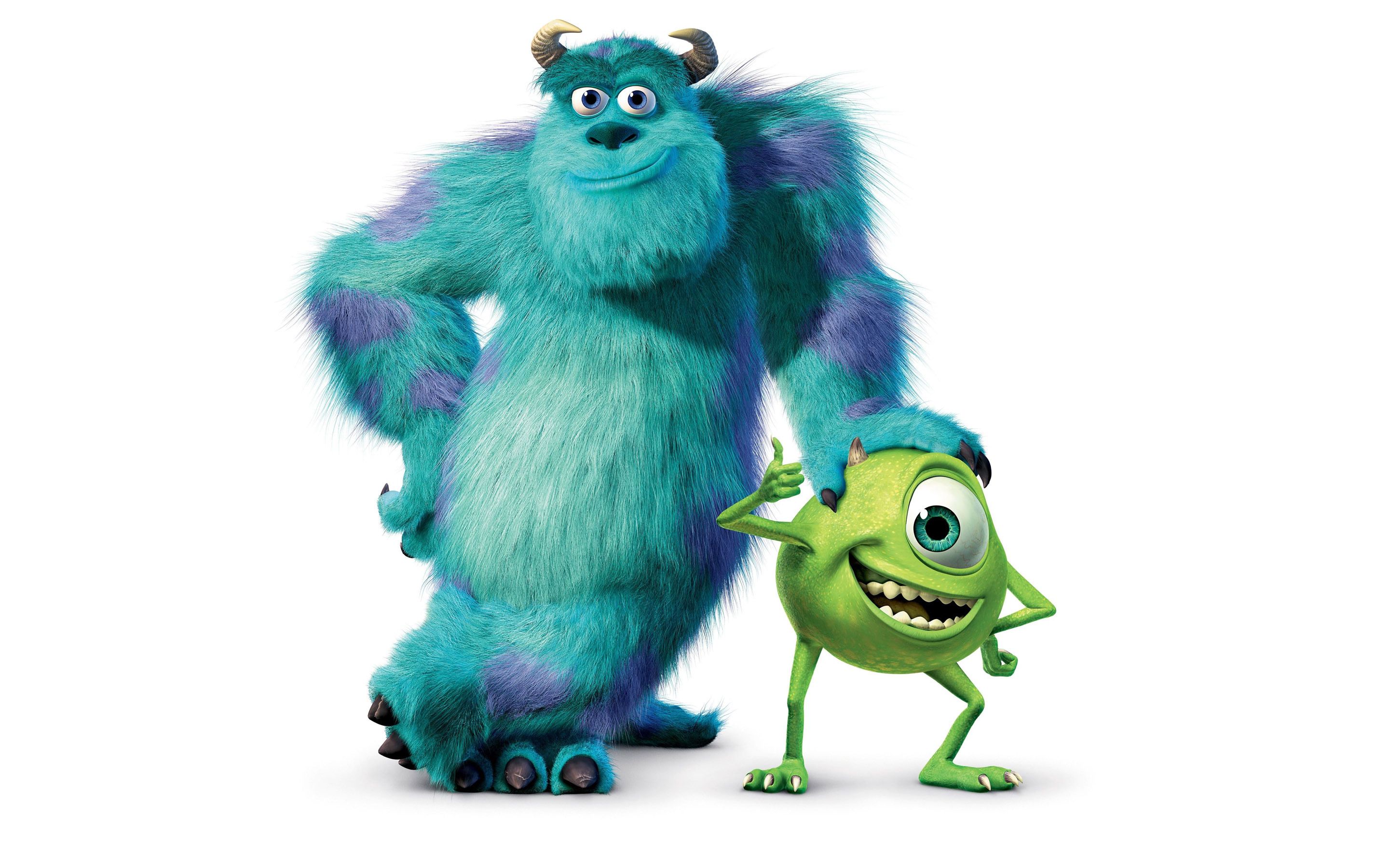 Sulley e Mike Monsters Co, 2880x1800 2K, Desktop