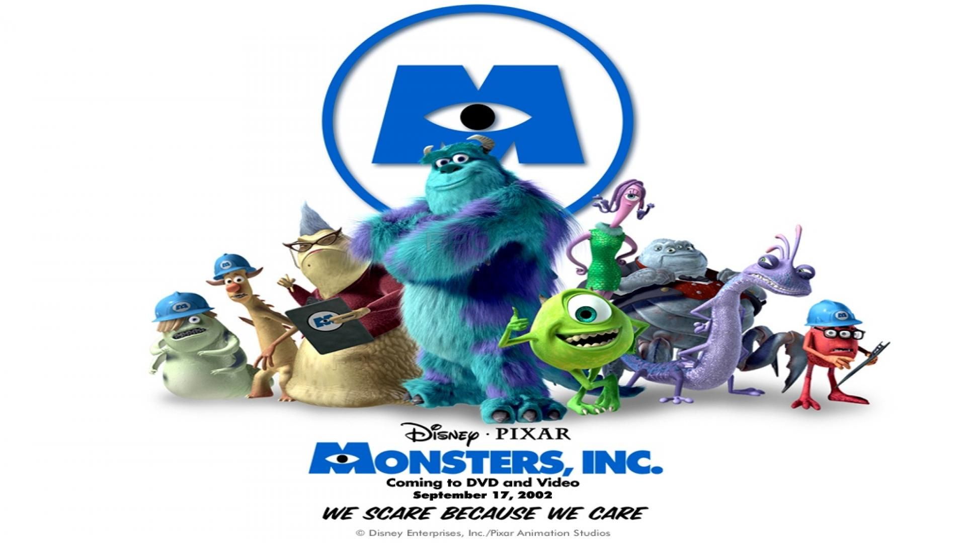 Personaggi Monsters Inc Disney Pixar, 1920x1080 Full HD 1080p, PC Desktop