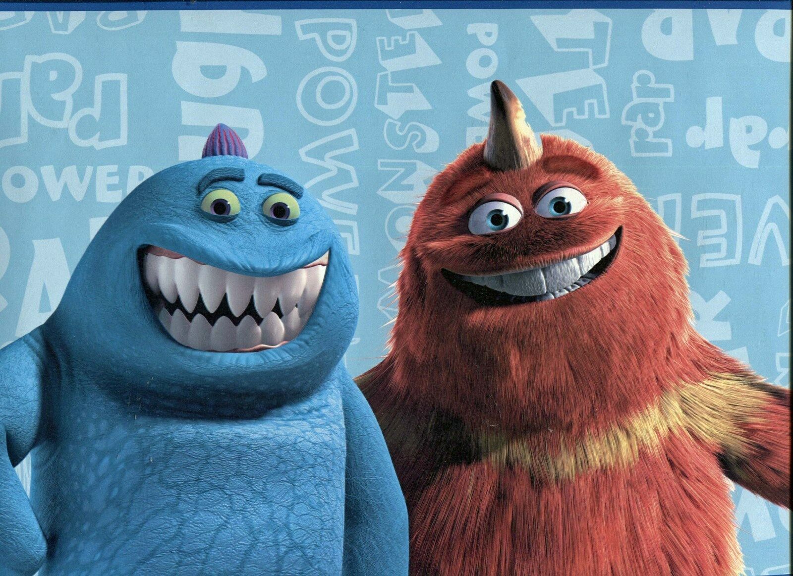 Personaggi Monsters University blu rosso, 1600x1162 HD, Desktop