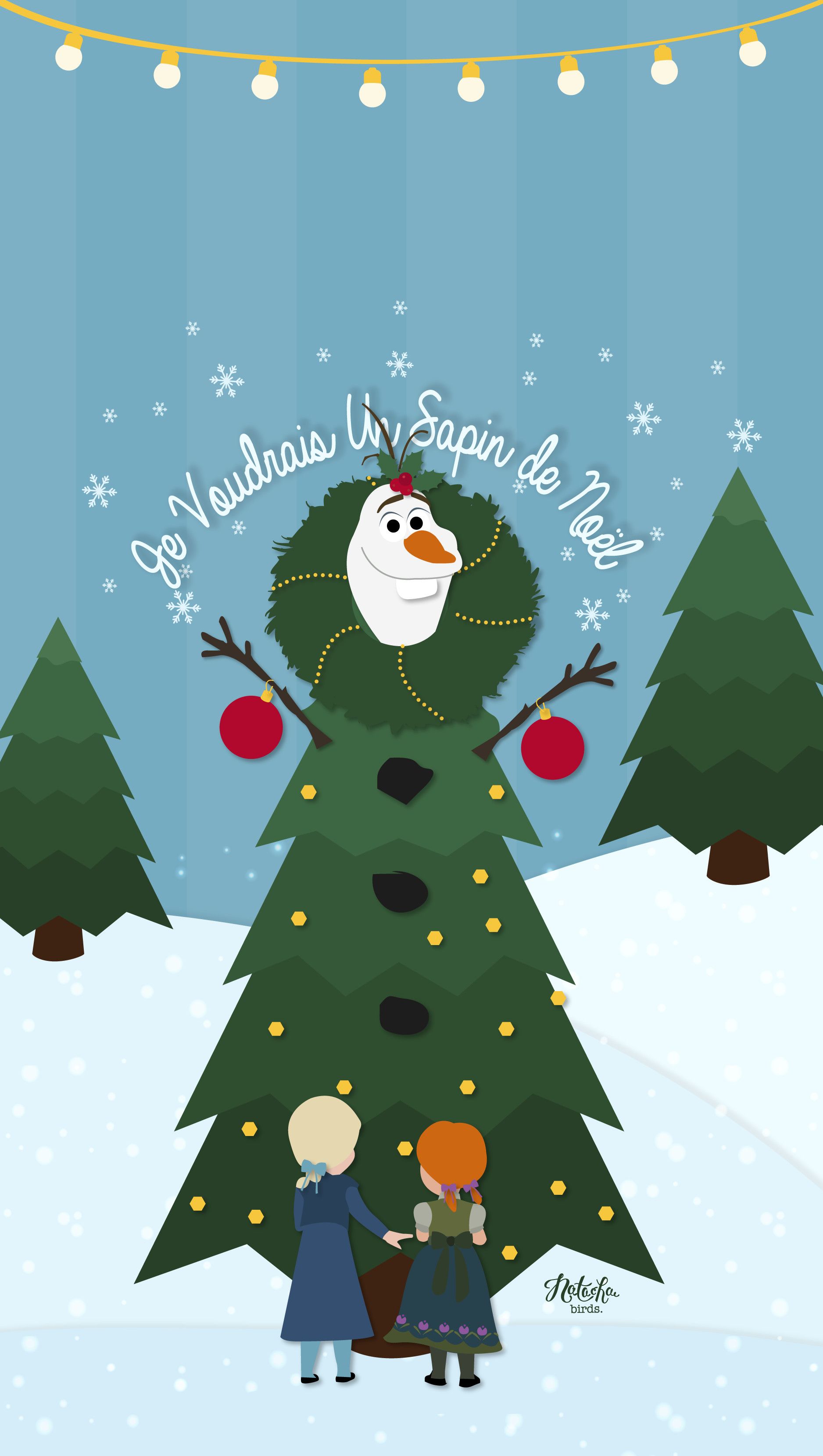 Olaf albero di Natale Frozen, 1876x3317 Verticale, Mobile