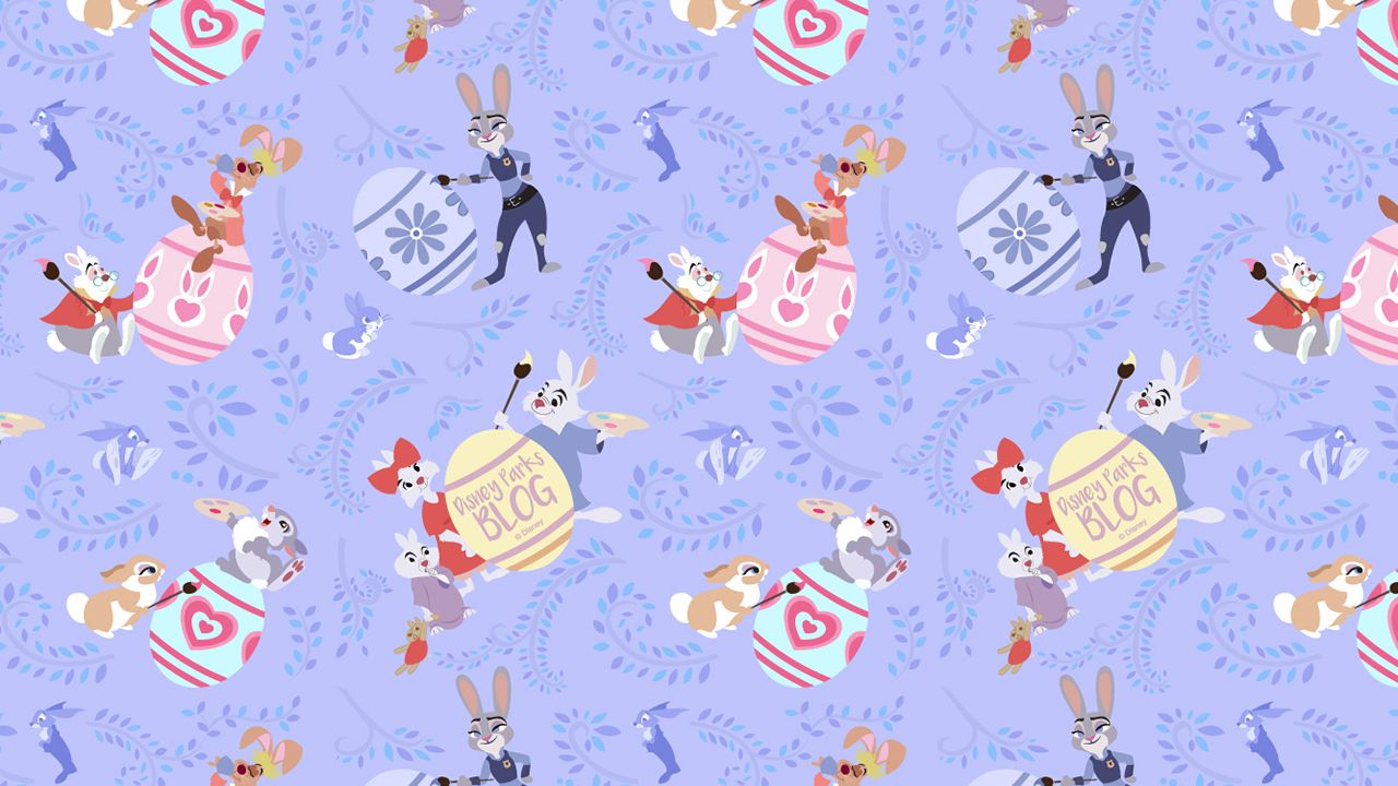 Disney coniglietti pasquali pattern, classici d'animazione, 1280x720 HD, Desktop