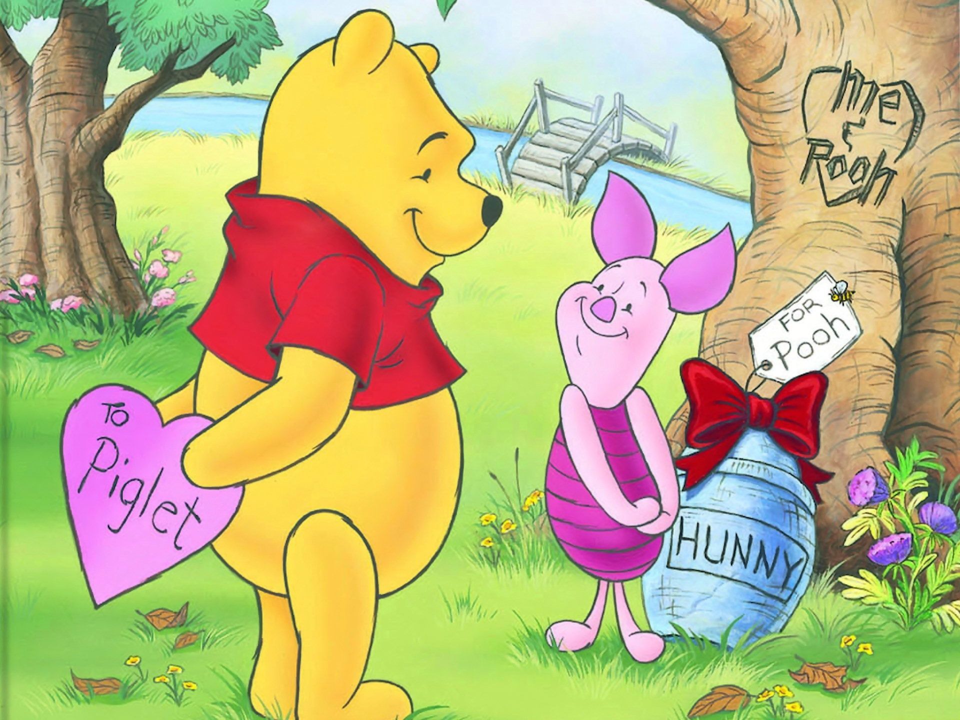 Winnie the Pooh e Pimpi, Tigro e Pimpi, 1920x1440 WUXGA, Desktop