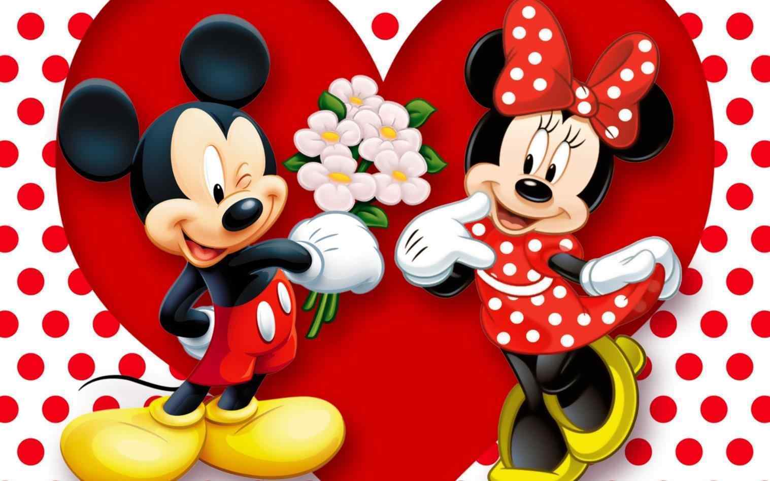 Topolino e Minnie San Valentino, 1517x948 720p, Acer Nitro