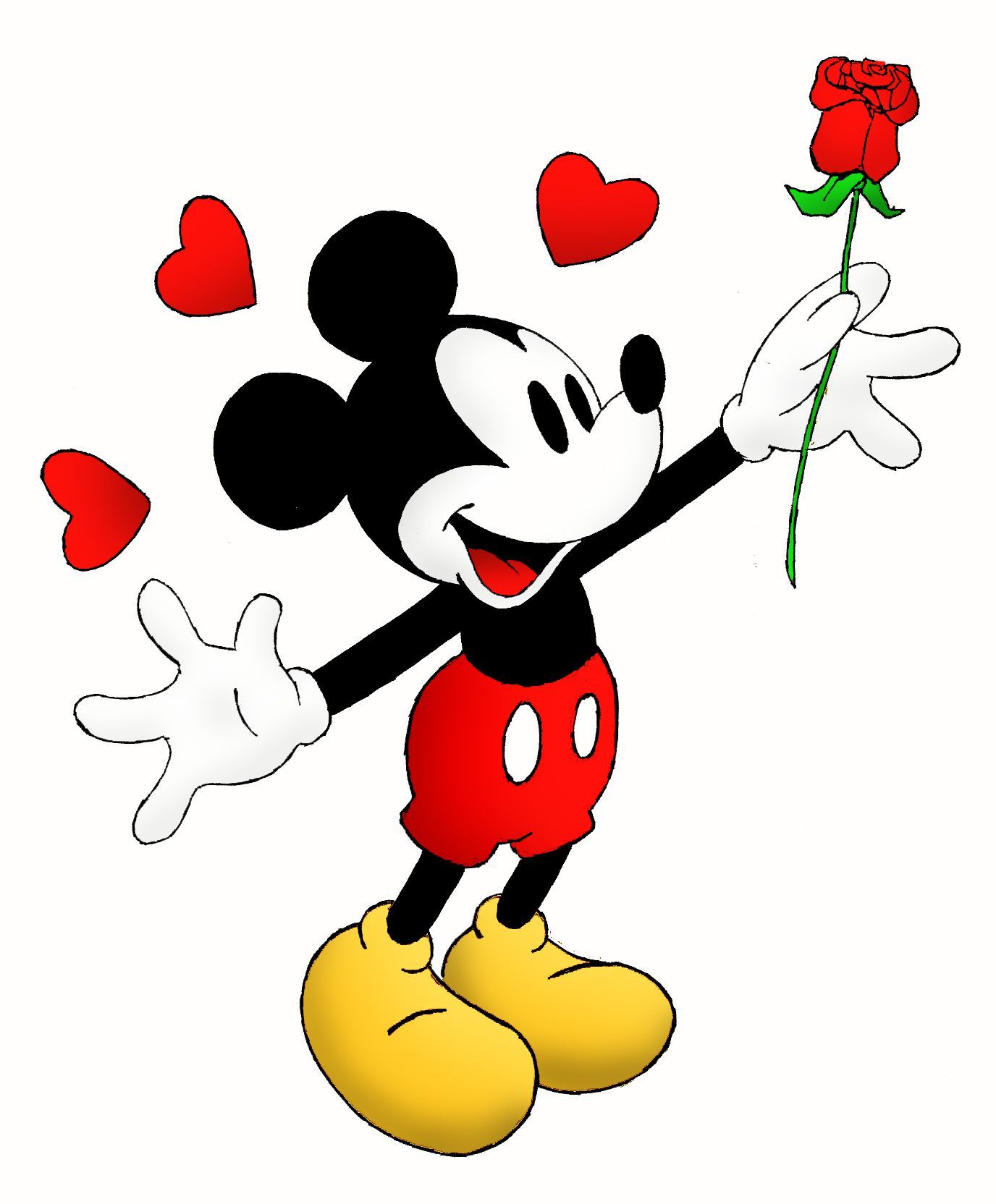Topolino e Minnie San Valentino, 1920x1200 WUXGA, Laptop