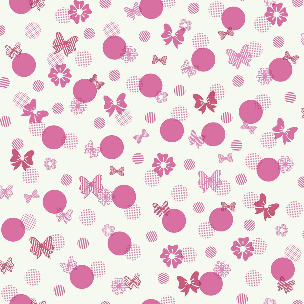 Pois e fiocchi rosa Minnie, 1000x1000 HD, Desktop