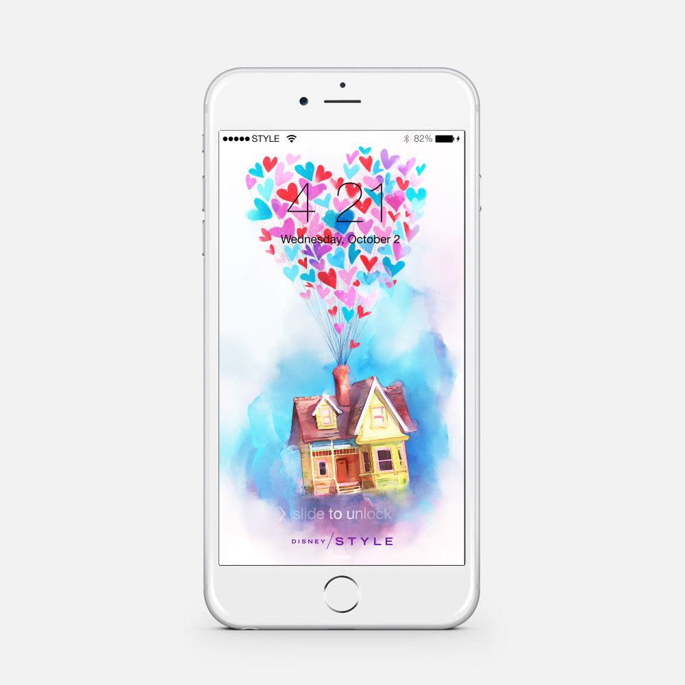 Casa Up con palloncini a cuore, 1000x1000 HD, PC
