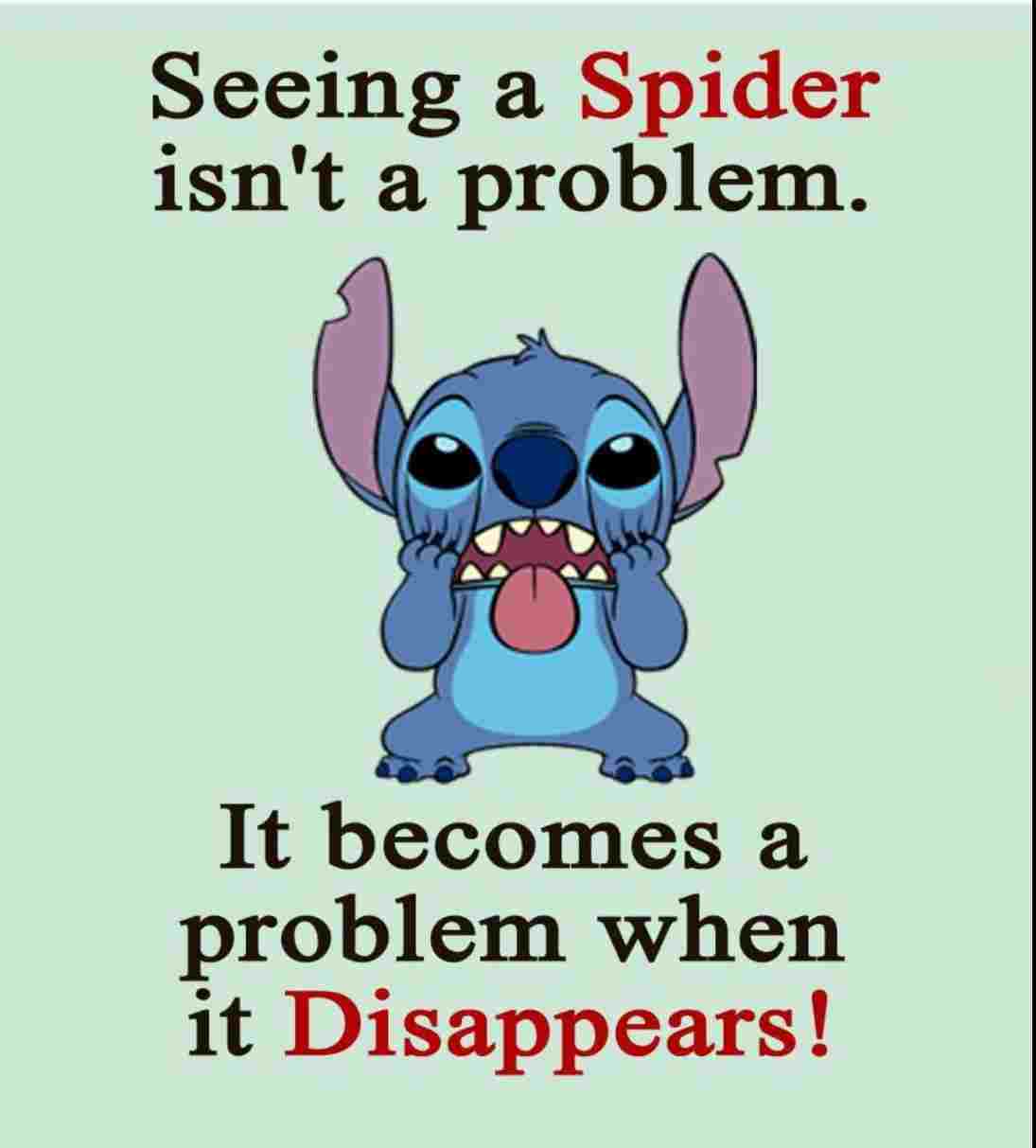 Stitch con citazione ragno, 1095x1213 Full HD Verticale, Samsung Galaxy