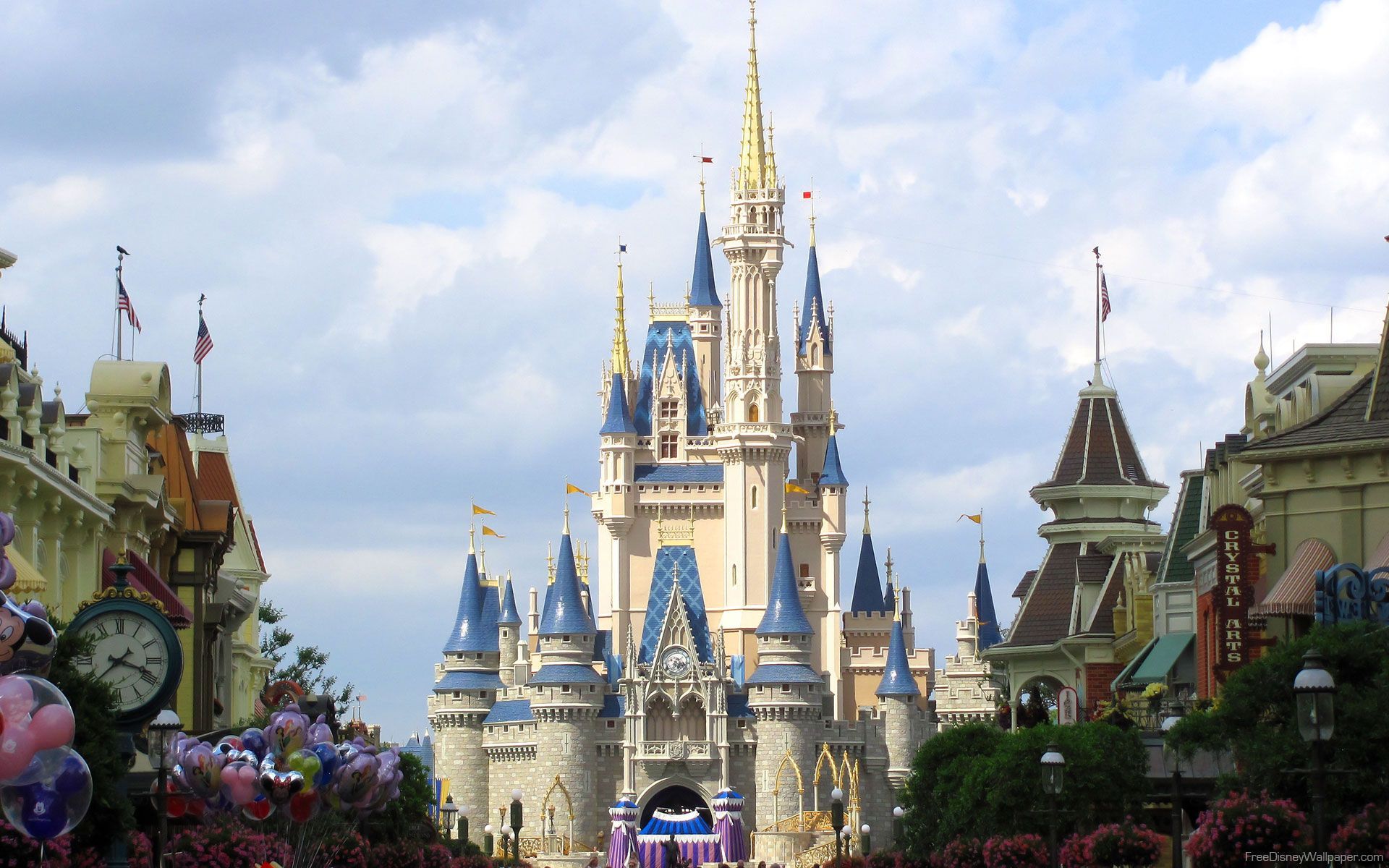 Castello Cenerentola Disney World, 1920x1200 Full HD+, Desktop