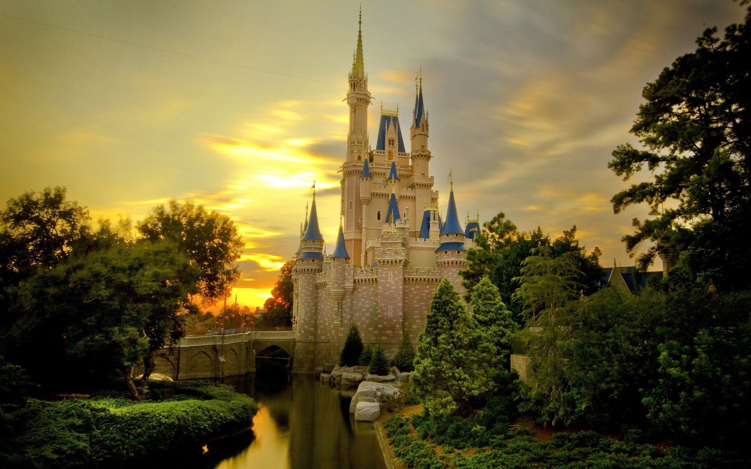 Castello Cenerentola Disney World, 2560x1600 2K, PC
