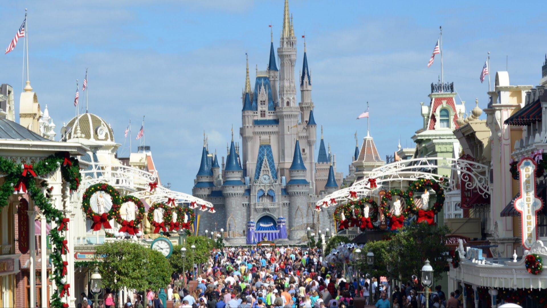 Castello Cenerentola Disney World, 1920x1080 Full HD, PC Desktop