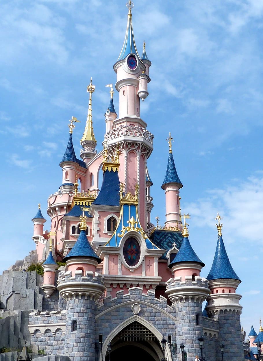 Castello Disneyland fiabesco, 910x1249 Full HD Verticale, iPhone