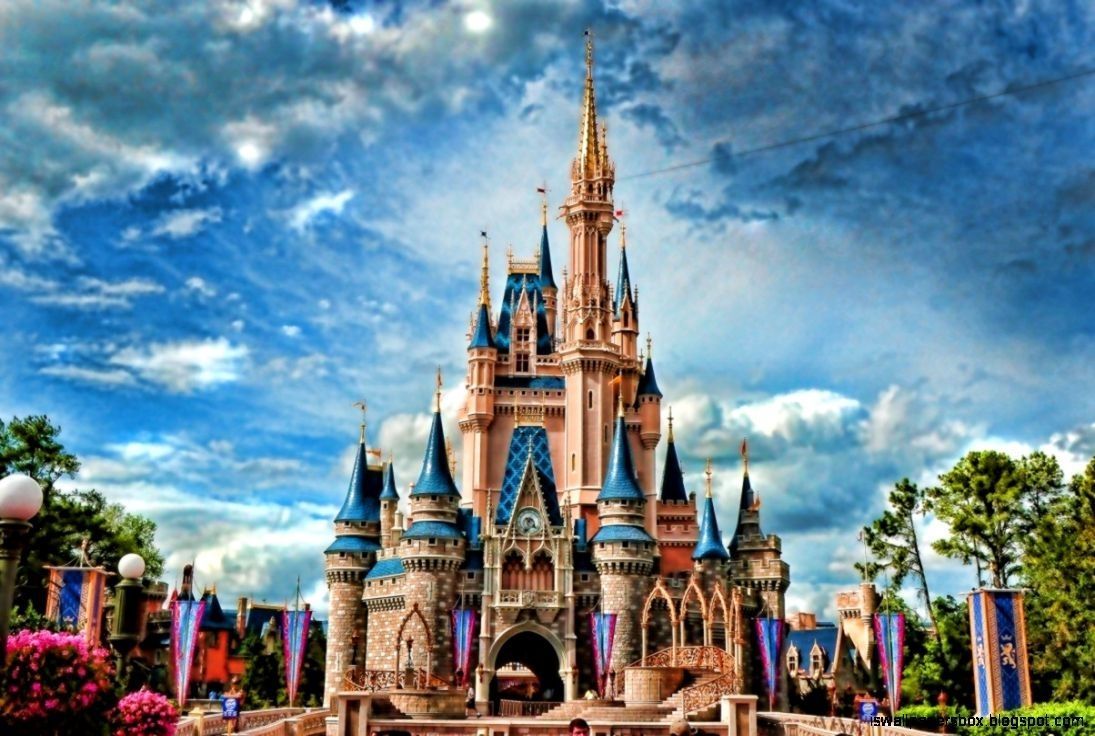 Castello Cenerentola Disney World, 1095x736 HD, iMac
