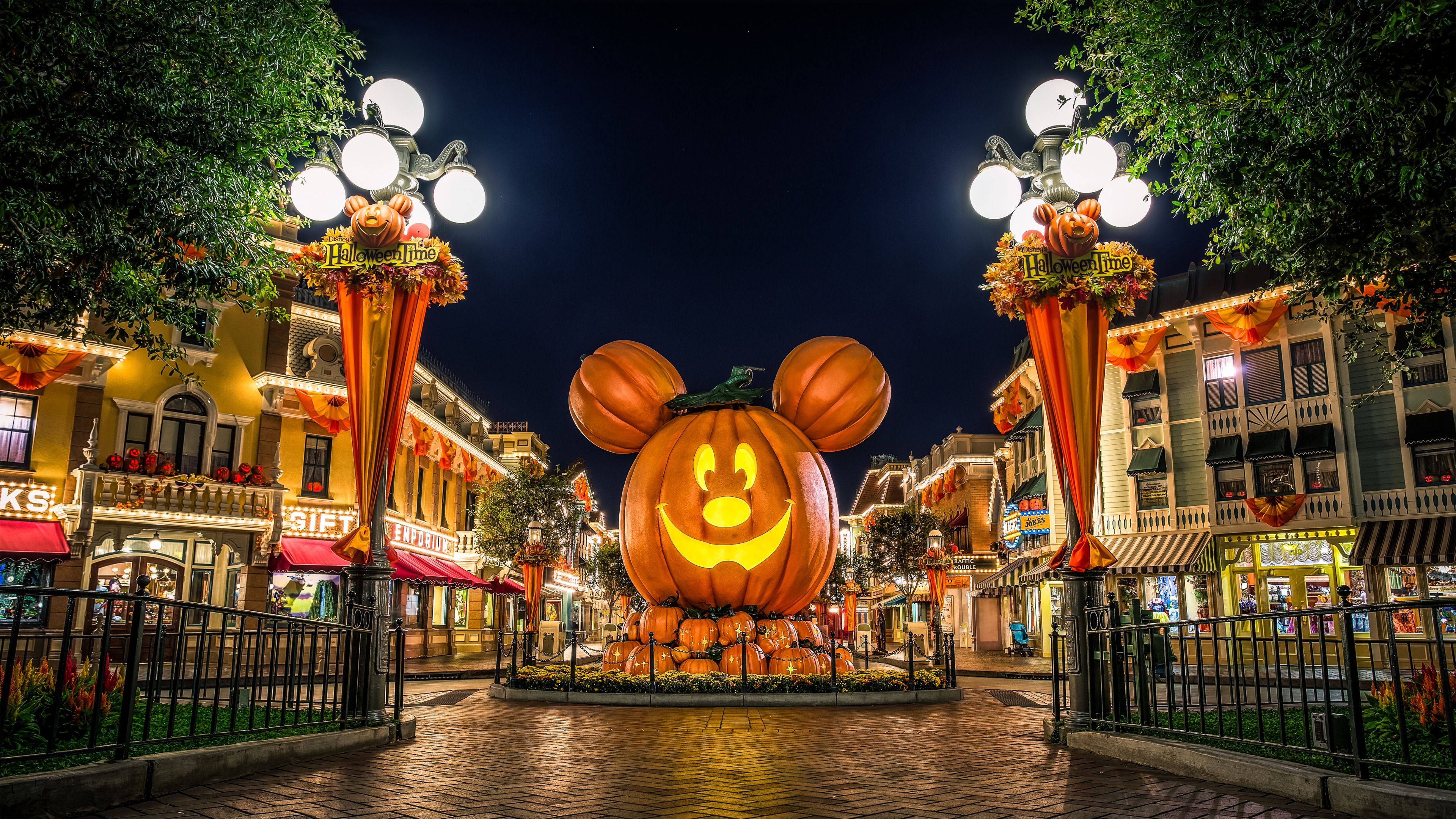 Zucca Mickey Mouse Disneyland, 3839x2160 2K+, Desktop