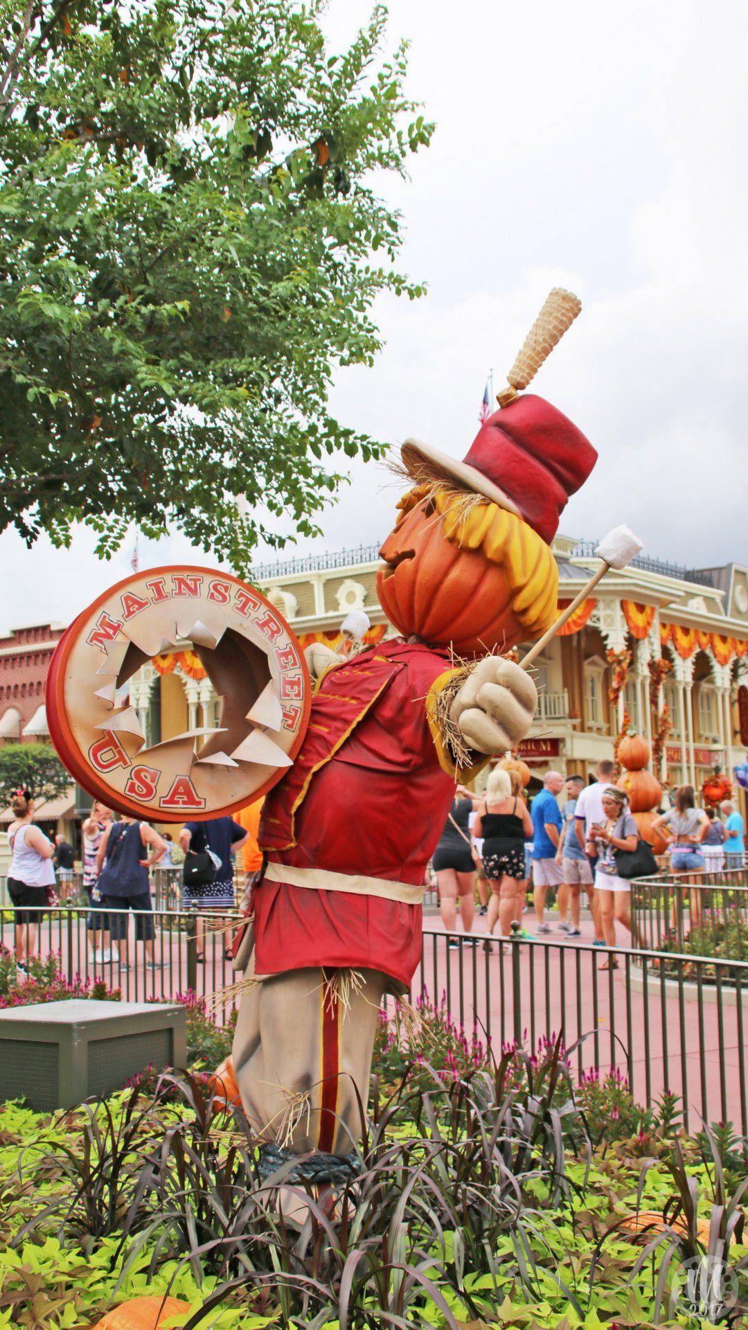 Zucca spaventapasseri Magic Kingdom, 1080x1920 Full HD Verticale, Smartphone
