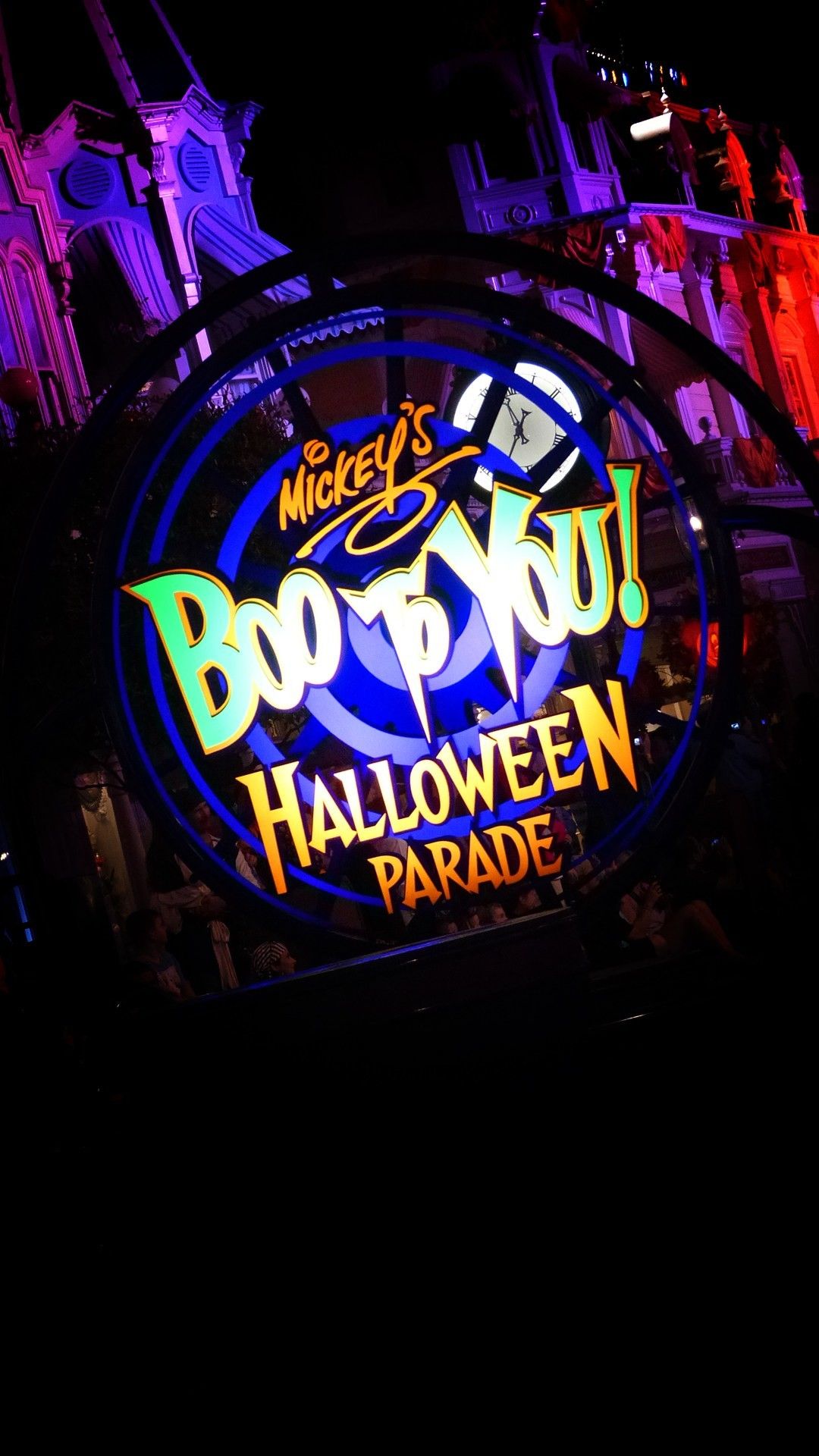 Castello Disney Halloween notturno, 1024x768 HD, PC
