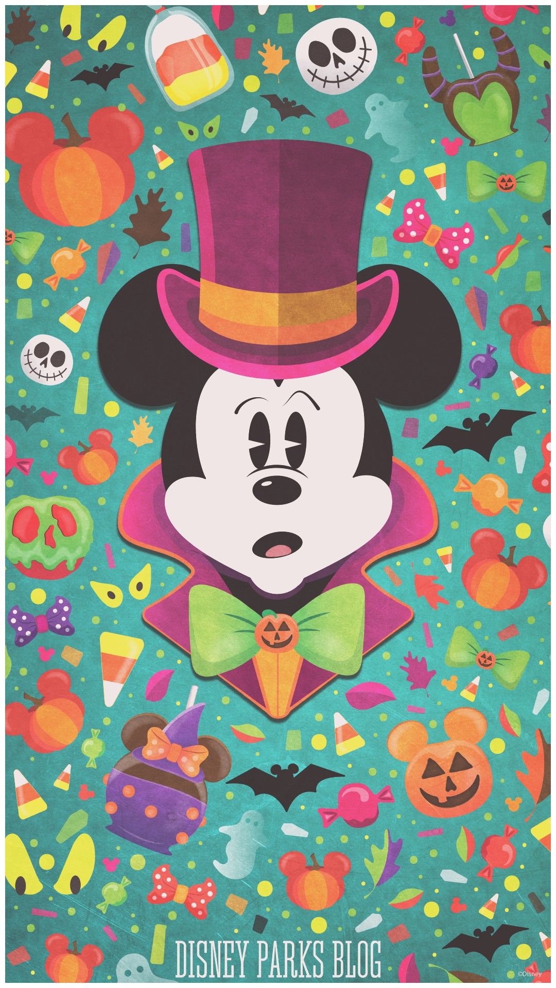 Topolino Halloween Disney, Mickey Mouse, 1080x1920 Full HD Verticale, Smartphone