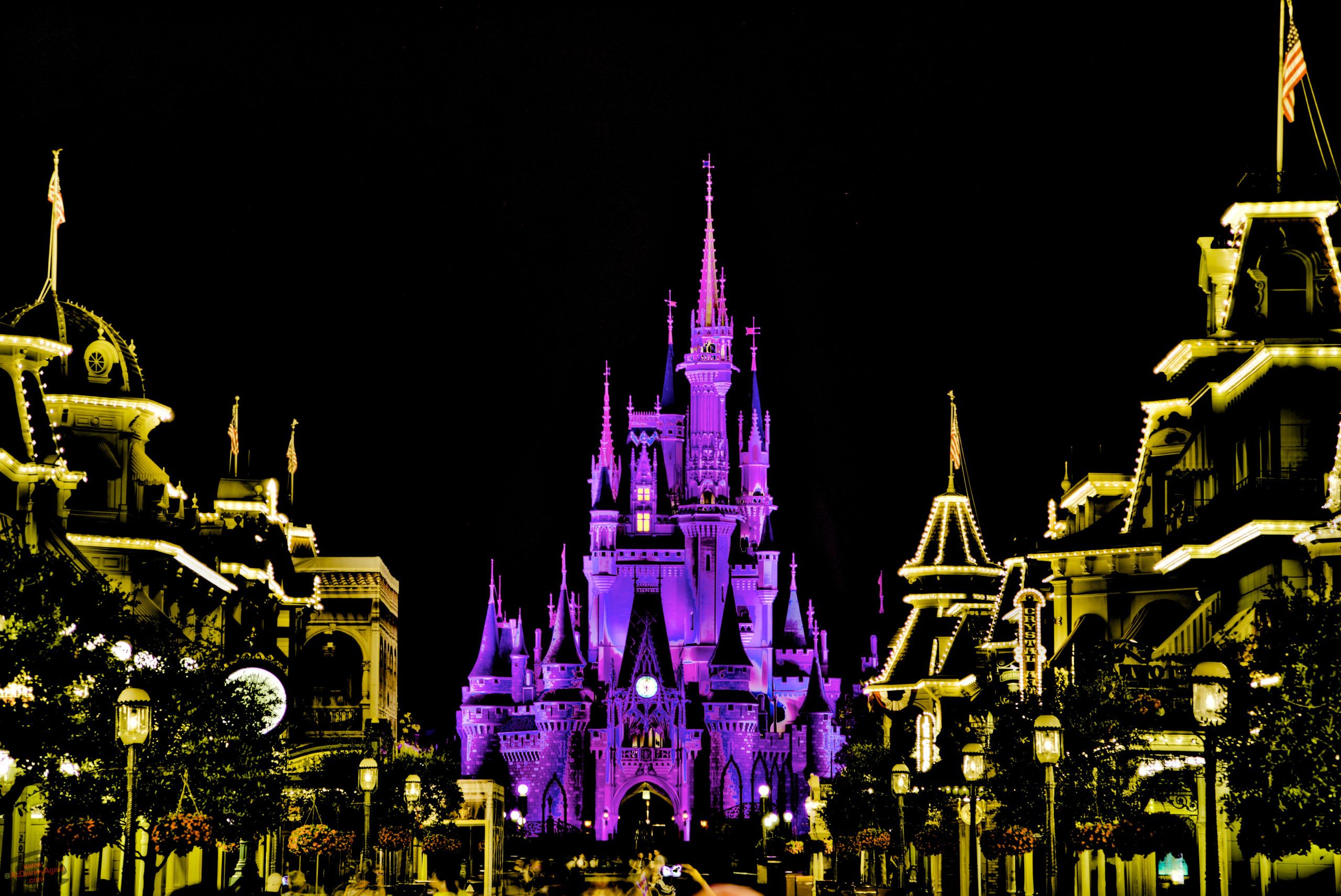 Castello Disney World illuminato, 3072x2048 WQXGA, Desktop