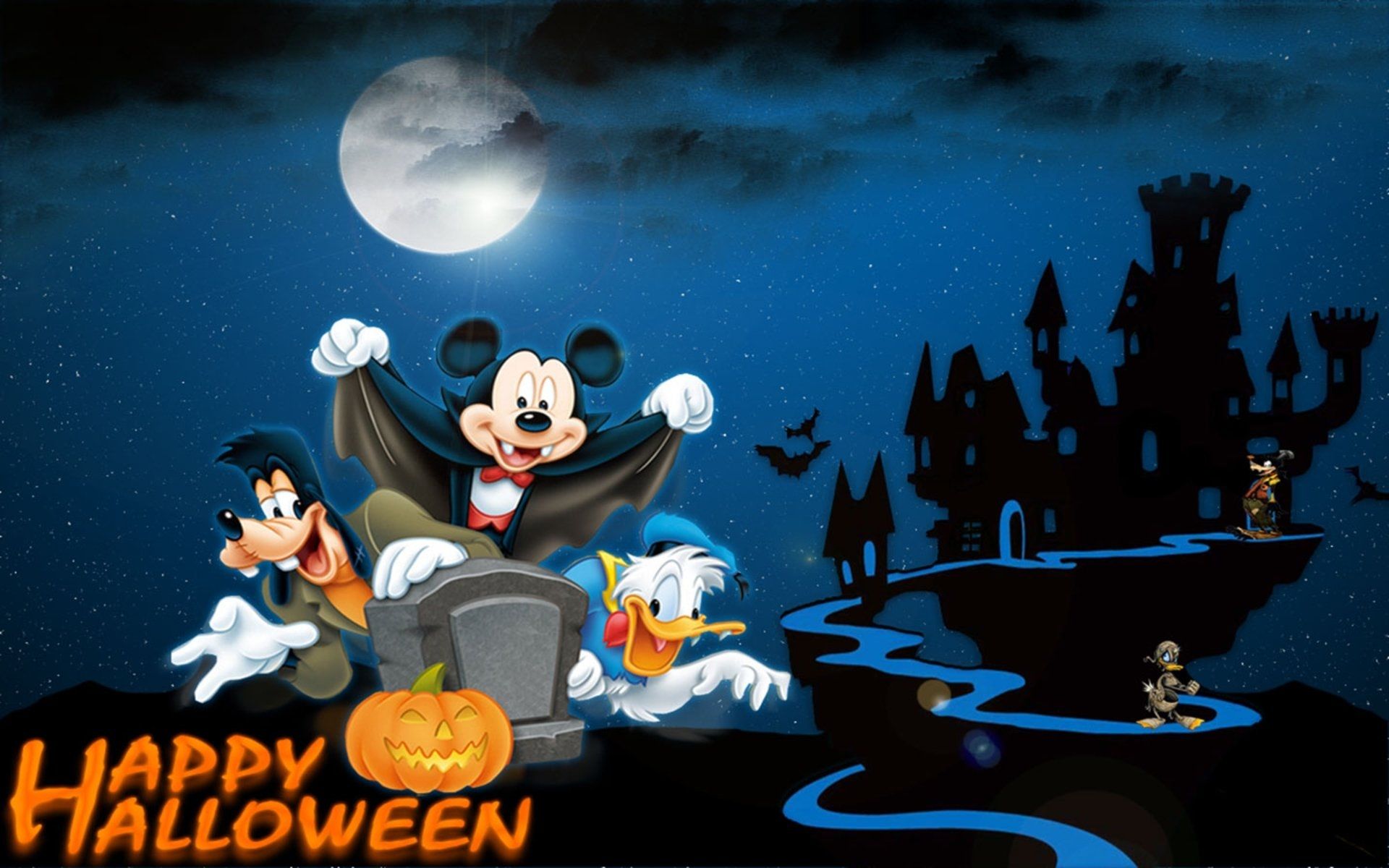 Castello Disney World notturno Halloween, 1600x1067 HD Ready, PC