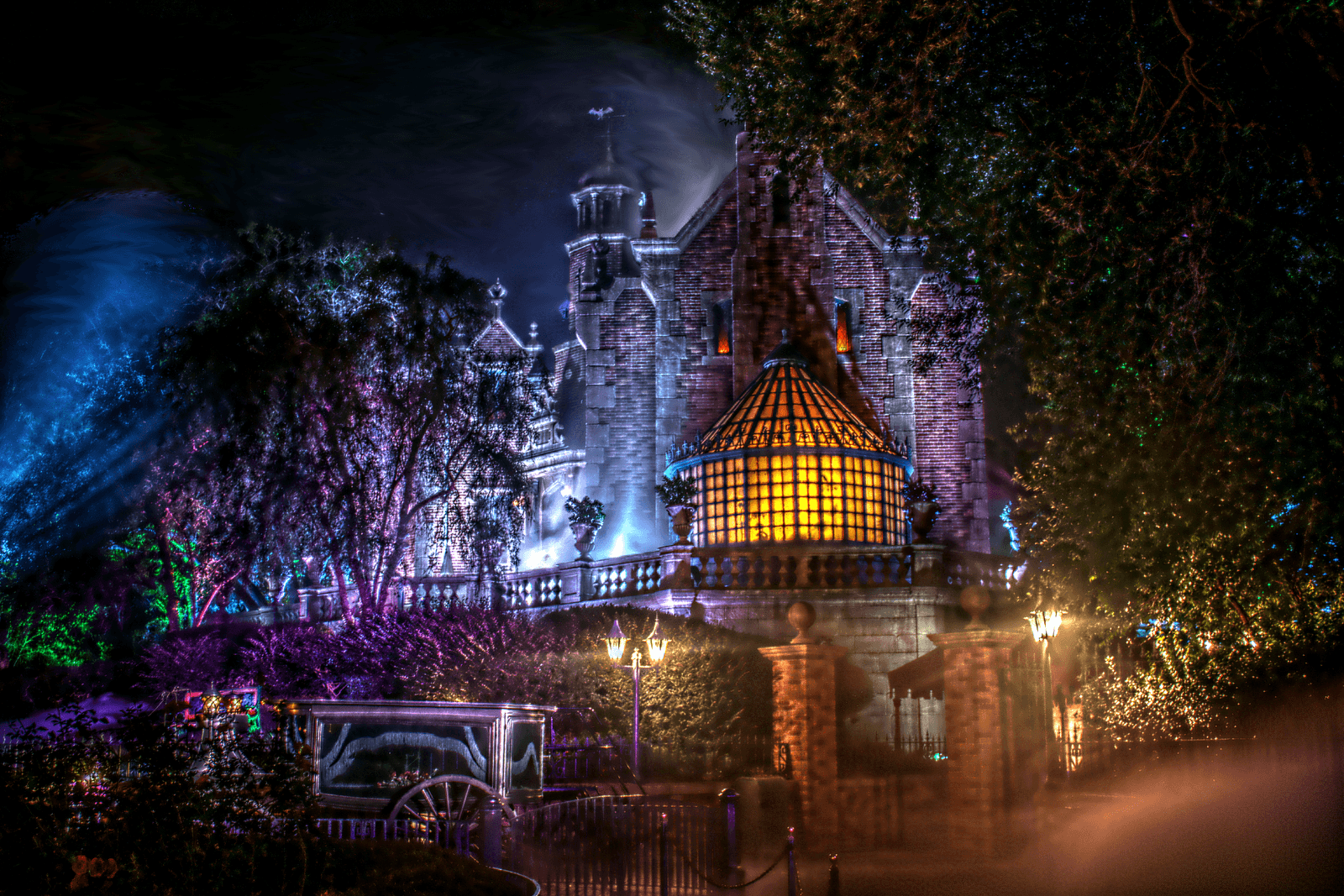 Castello Disney notte stellata, 1080x1920 Verticale, Mobile