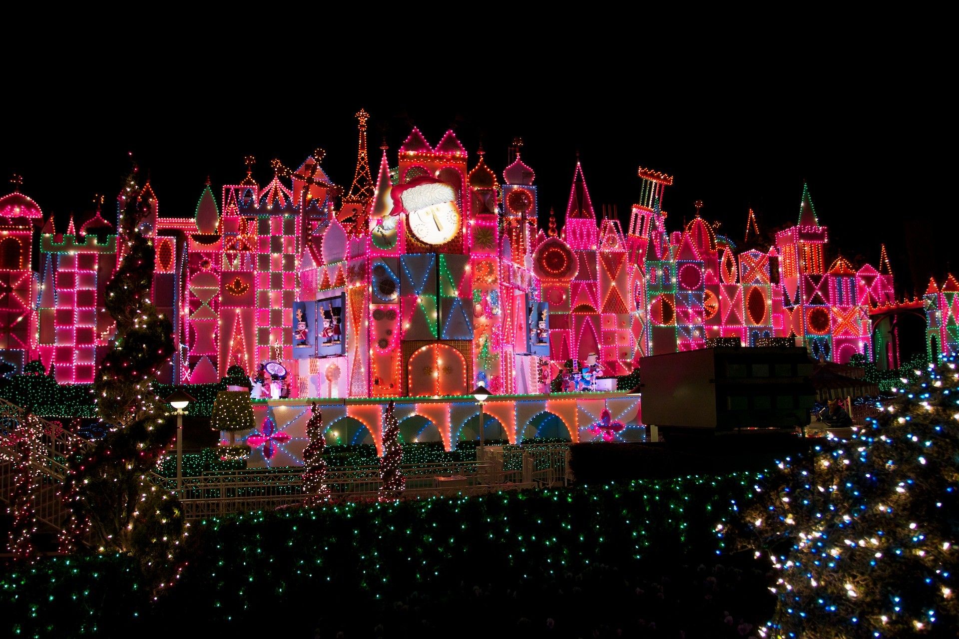 Disneyland castello luci natalizie, 1920x1280 Full HD+, PC Desktop