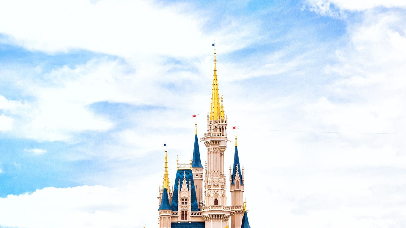Castello Disney World cielo, 1366x768 HD, PC Desktop