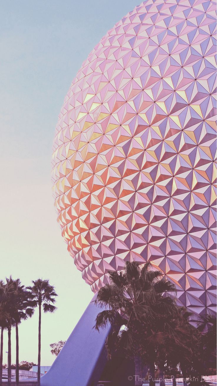 Epcot sfera Disney World, Walt Disney World, 736x1309 Full HD Verticale, iPhone Air