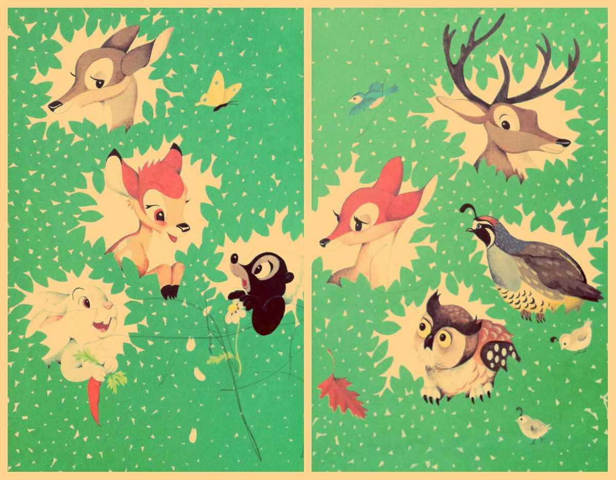 Bambi e animali del bosco, 1200x936 HD, PC