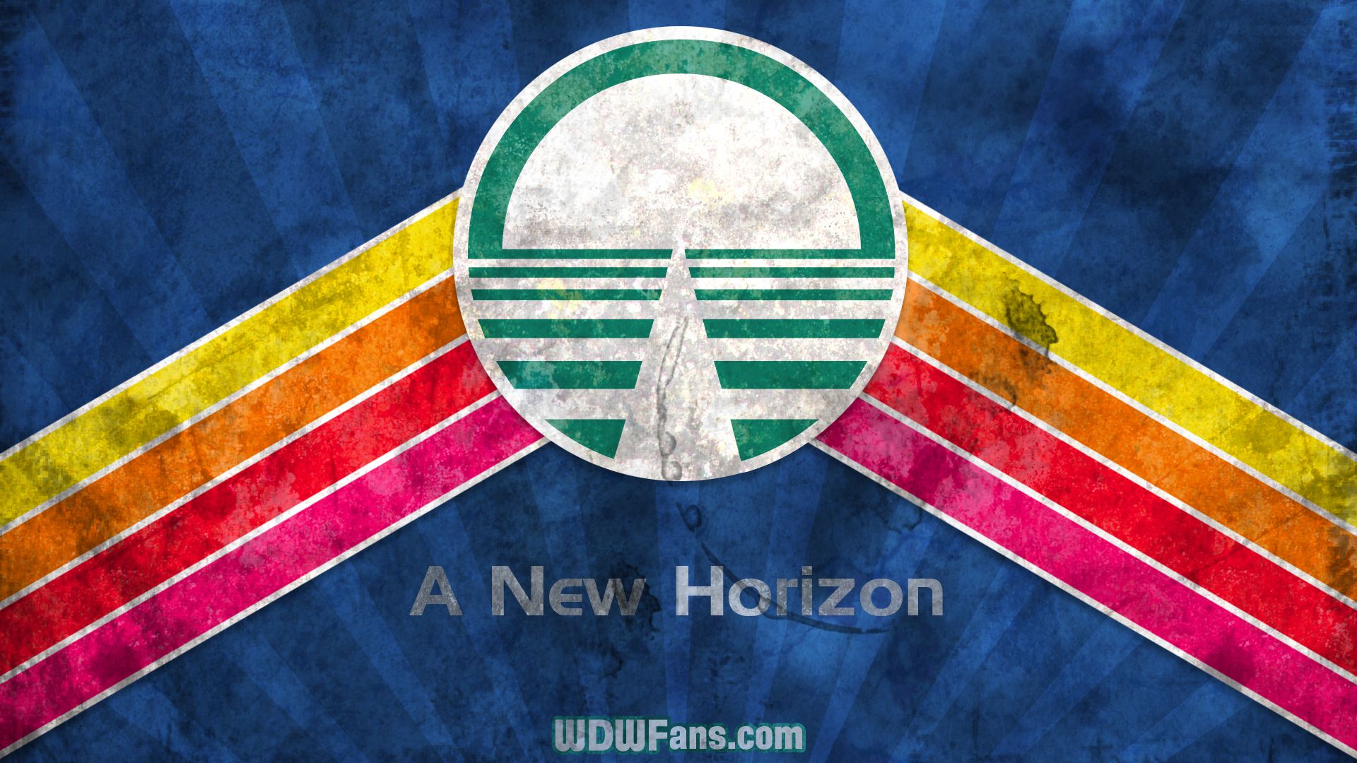 Logo retrò Horizons Epcot, Walt Disney World, 1920x1080 Full HD, Desktop