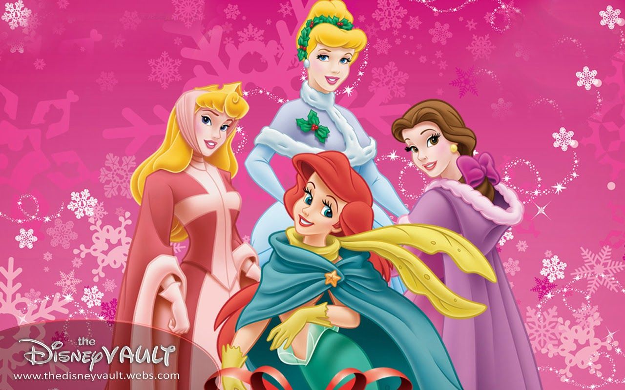 Principesse Disney sfondo rosa, 1024x768 HD, Monitor Gaming