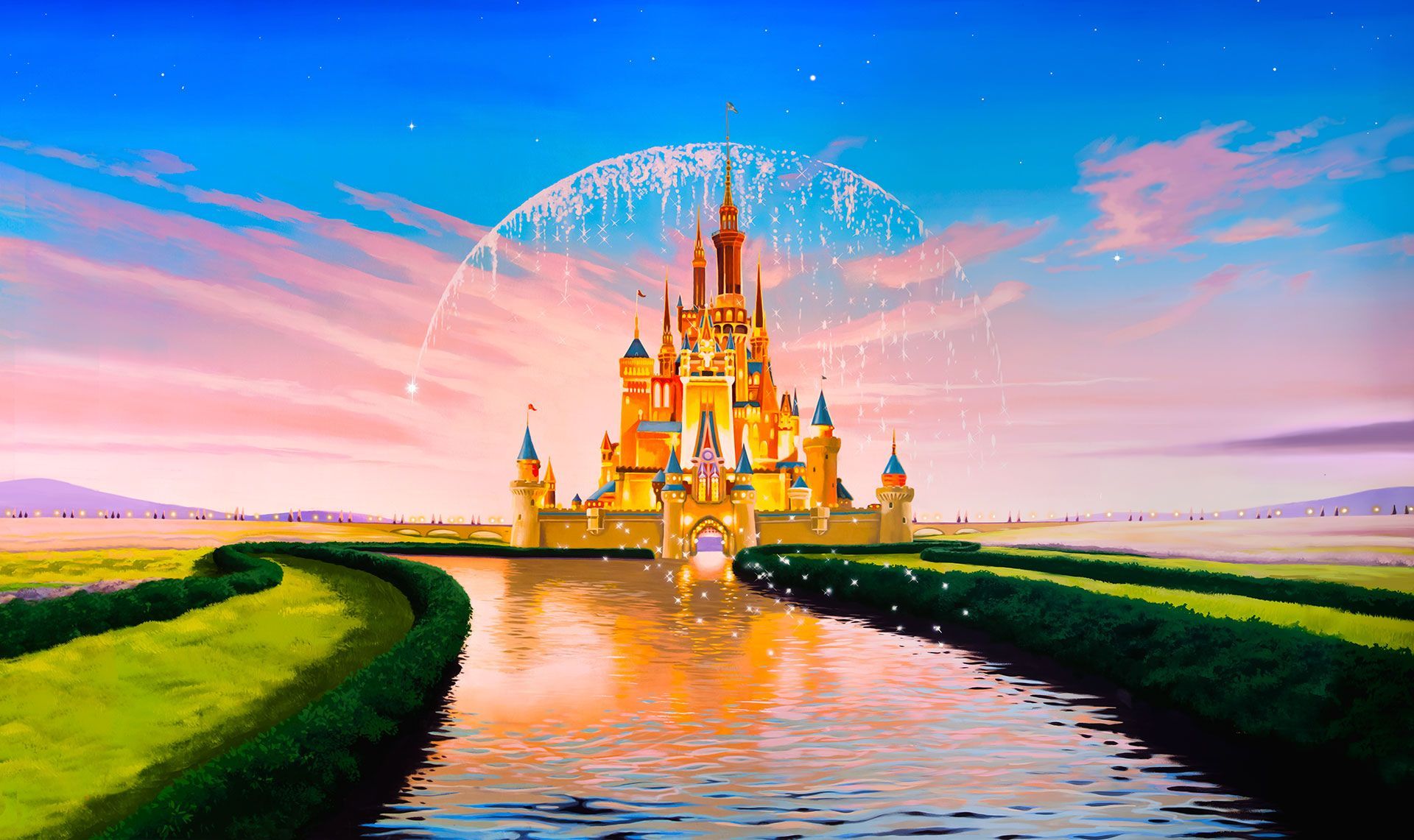Castello Disney con arcobaleno, 1920x1141 Full HD 1080p, Desktop