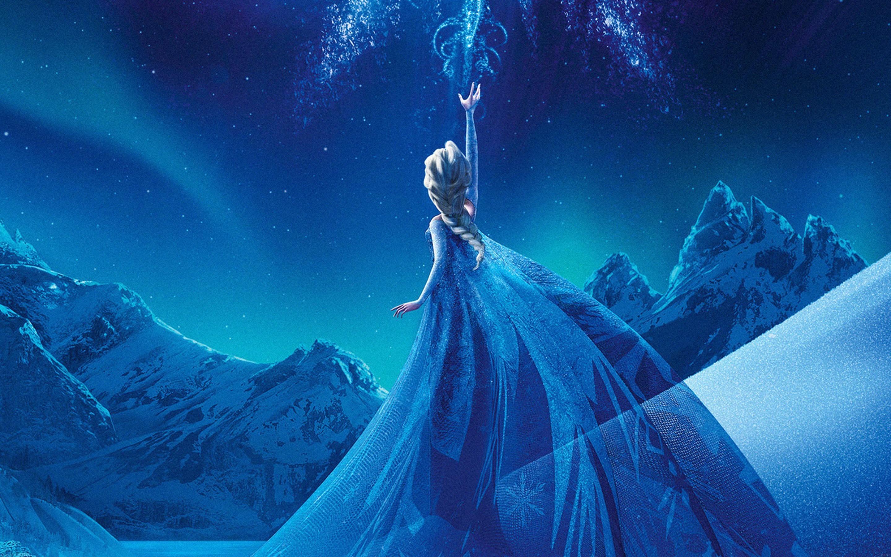 Elsa Frozen montagne ghiacciate, 2880x1800 WQXGA, MacBook Pro