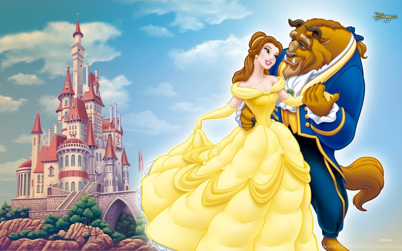Belle e Bestia castello, 1680x1050 HD Ready, PC
