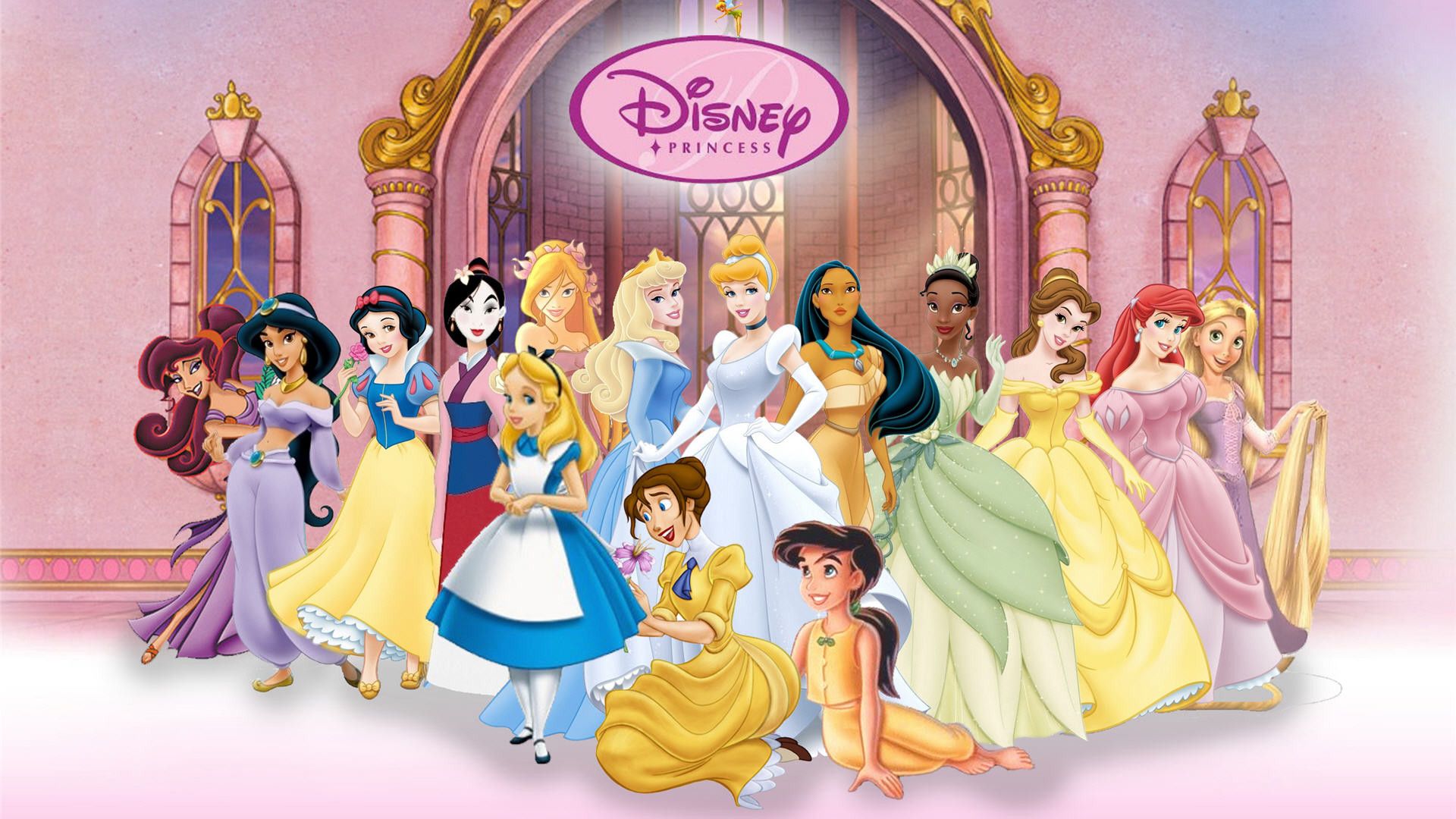 Principesse Disney gruppo, 1920x1080 Full HD, Desktop