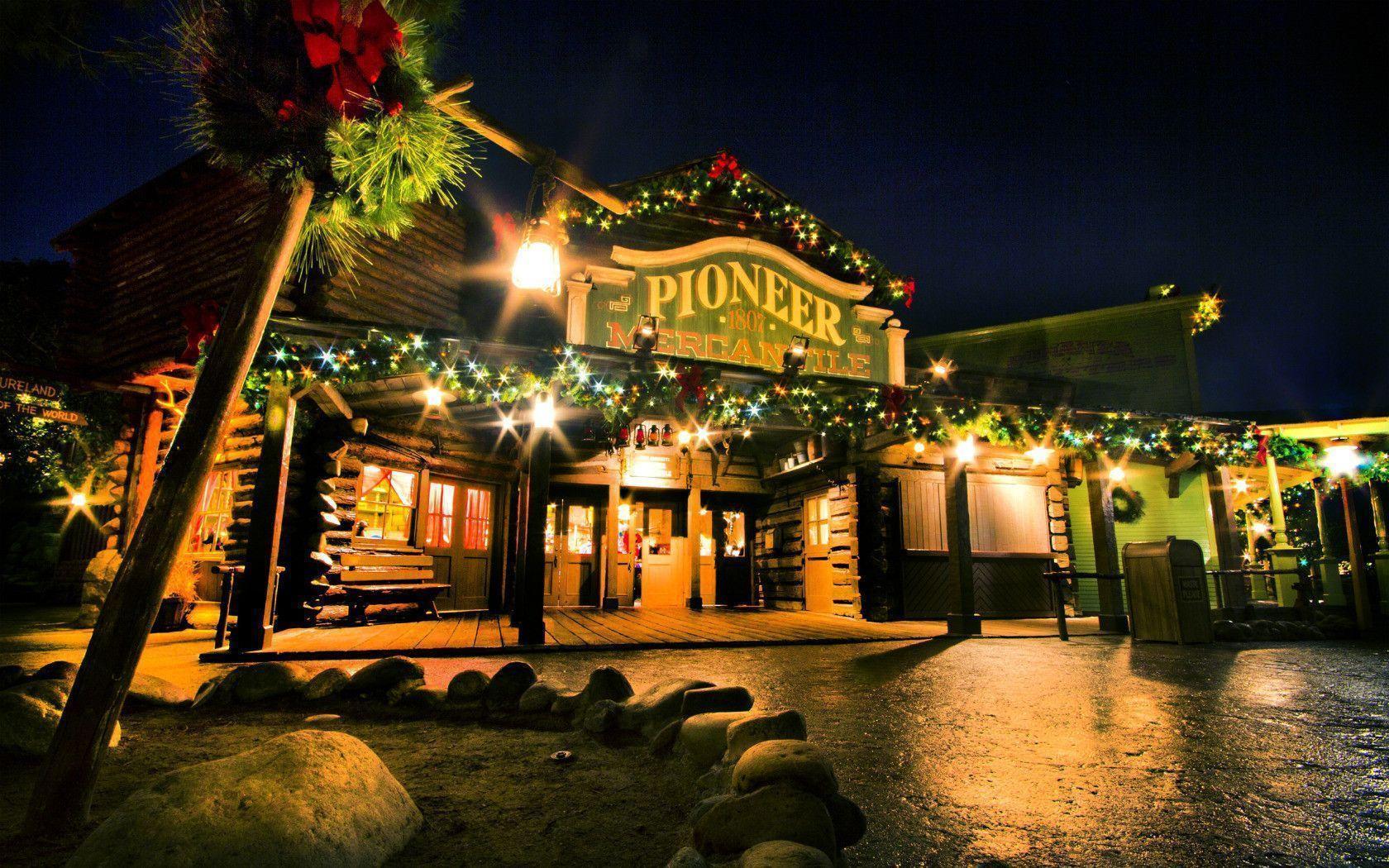 Pioneer negozio Disneyland Natale, 1680x1050 HD Ready, Desktop