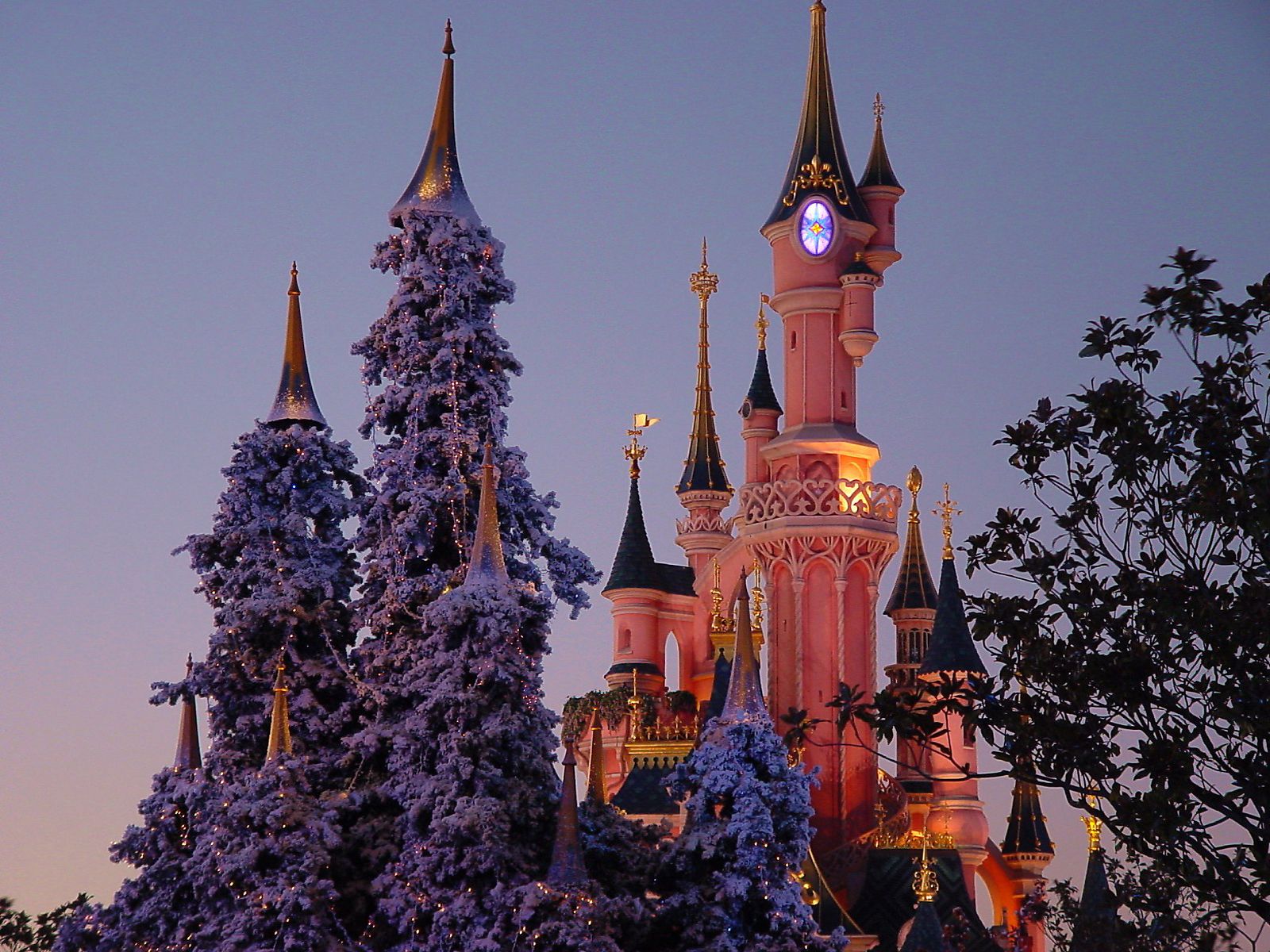 Carro parata natalizia Disneyland, 5269x3512 UHD, PC 4K